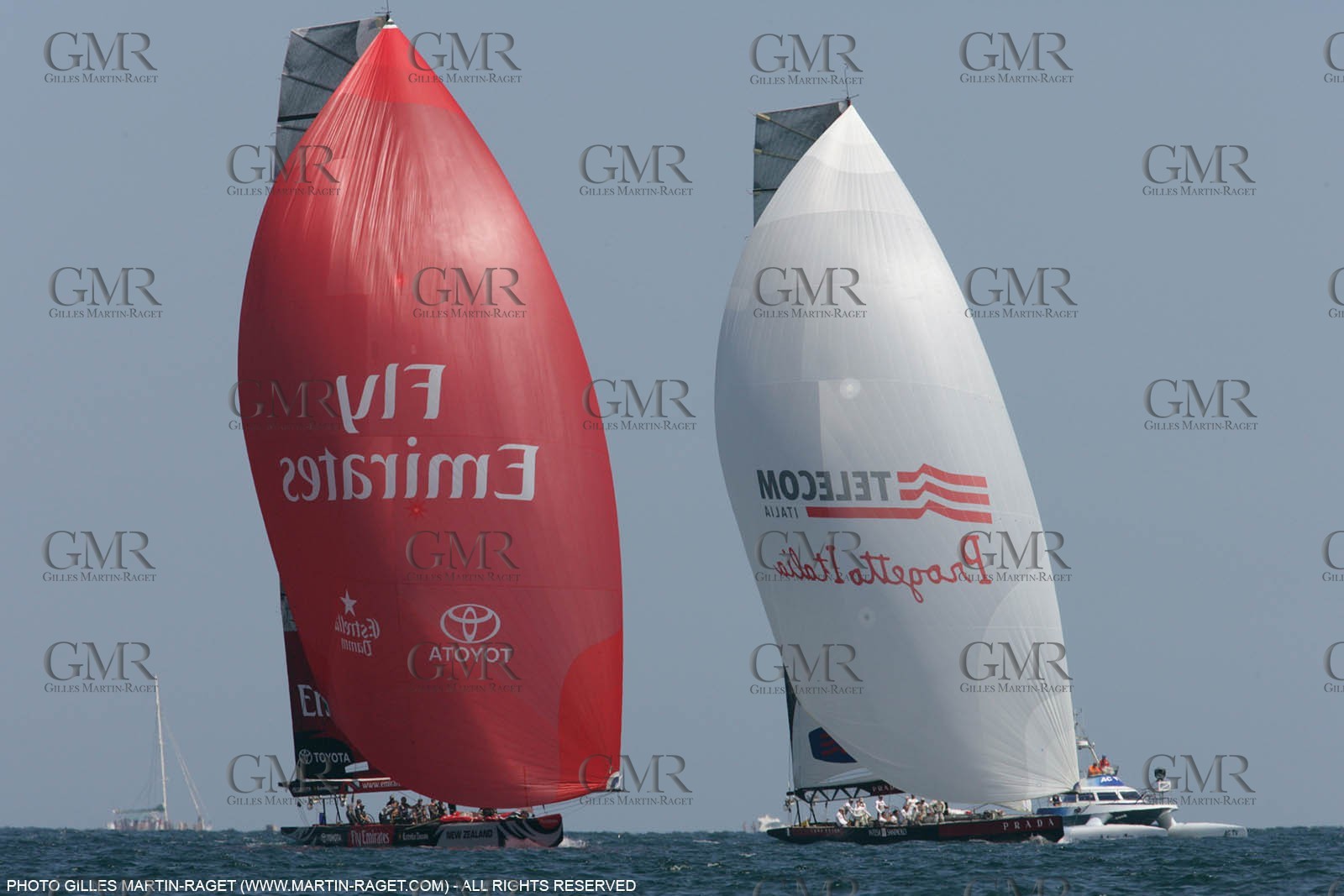 03 06 2007-Valencia (Spain)- 32nd America's Cup - Louis Vuitton Cup Final - Day3