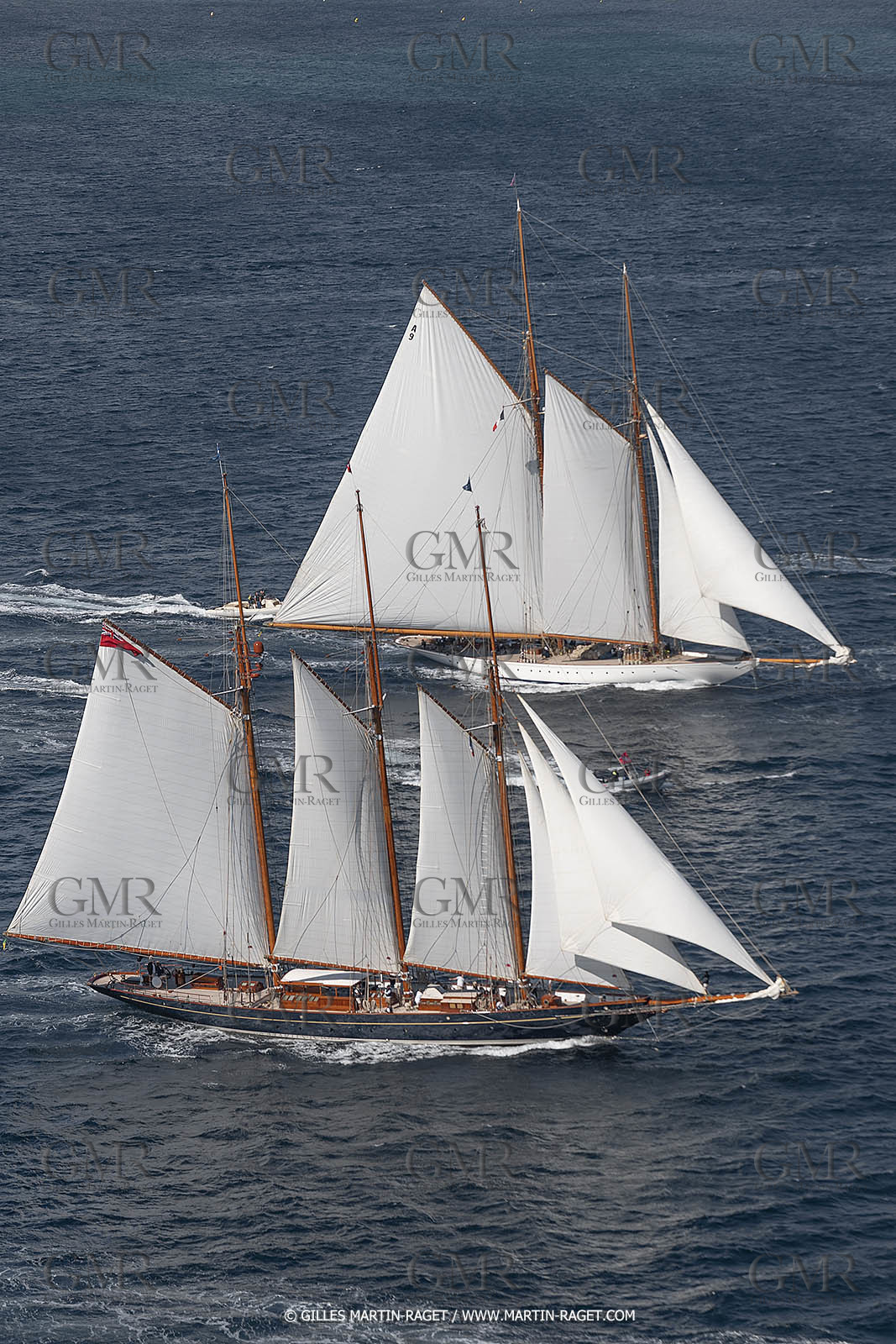 28 09 2022? Saint-Tropez,(FRA,83), Les Voiles de Saint-Tropez 2022 Régate N° 2 poup les modernes, navigation libre pour les grandes goélettes