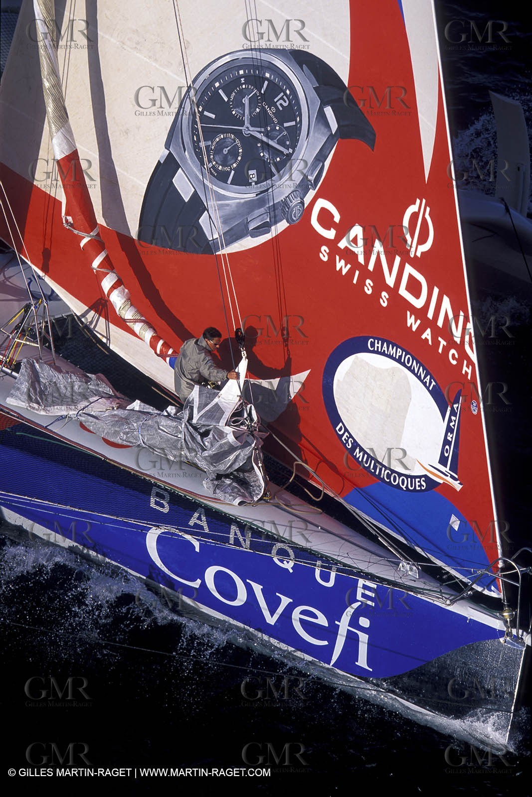 ORMA 60' Trimaran Banque Covefi 2 - Steve Ravussin