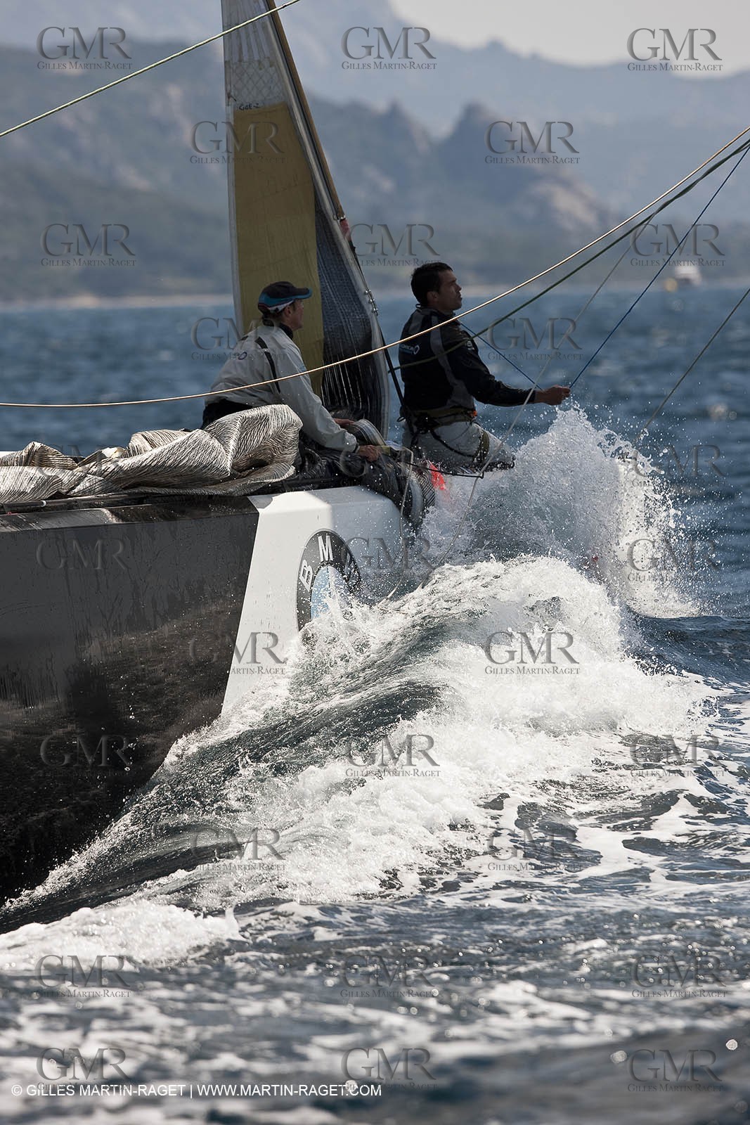 19 05 2010 - La Maddalena (ITA, Sardinia) Louis Vuitton Trophy - BMW ORACLE Racing - Training