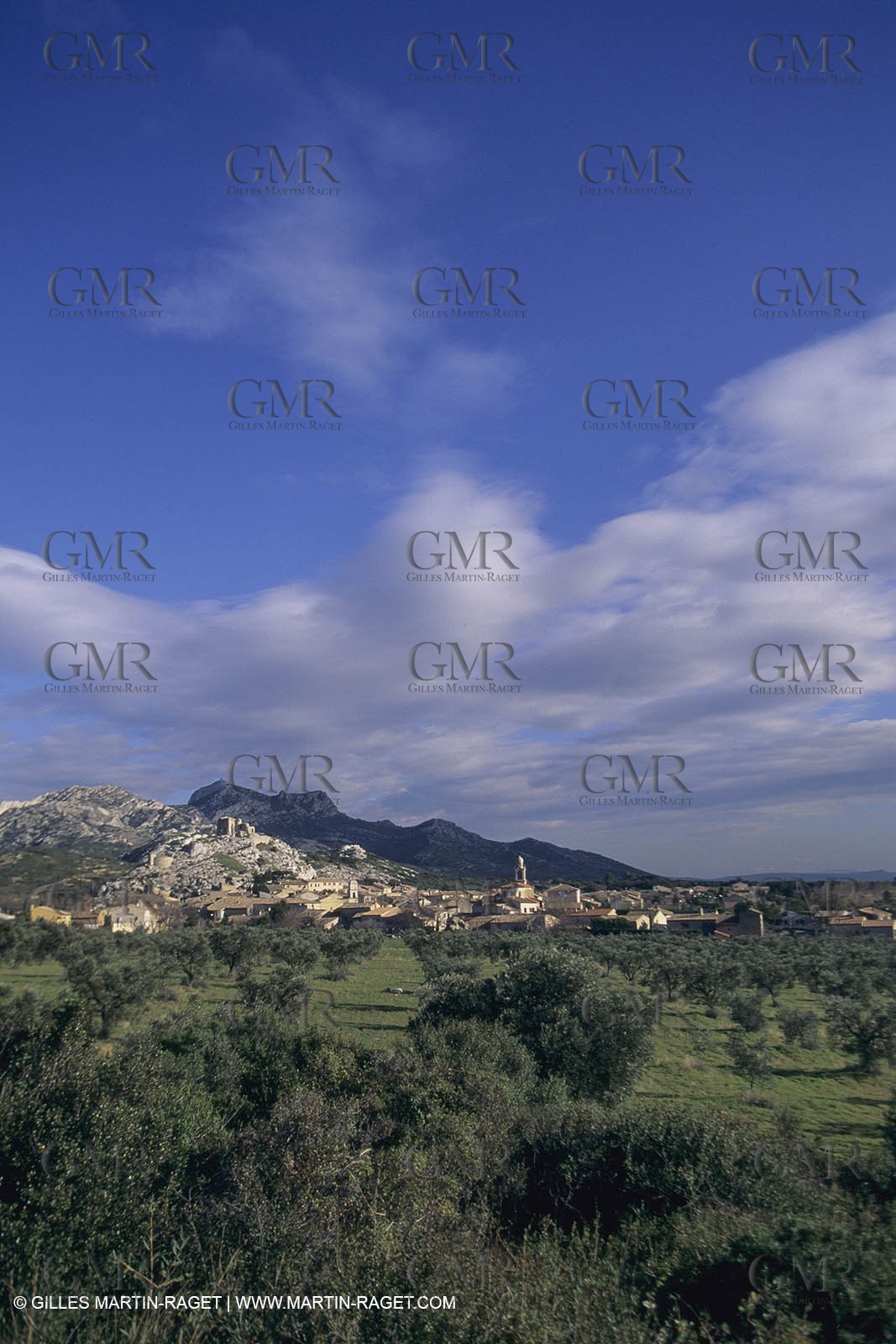 France, Provence, Villages des Alpilles, Aureille