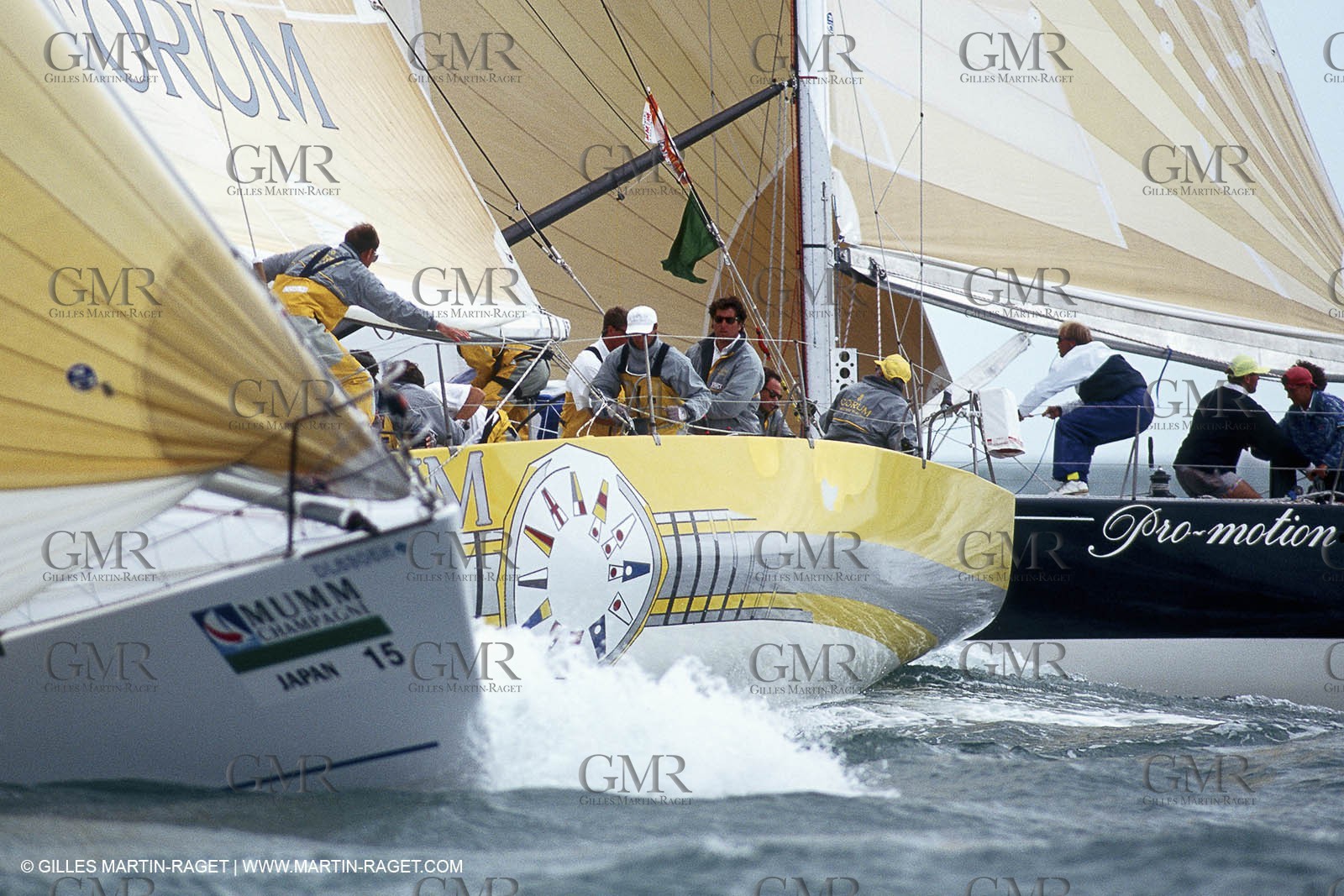 1993-1995 - Champagne Mumm Admiral's Cup - Corum Sialing Team