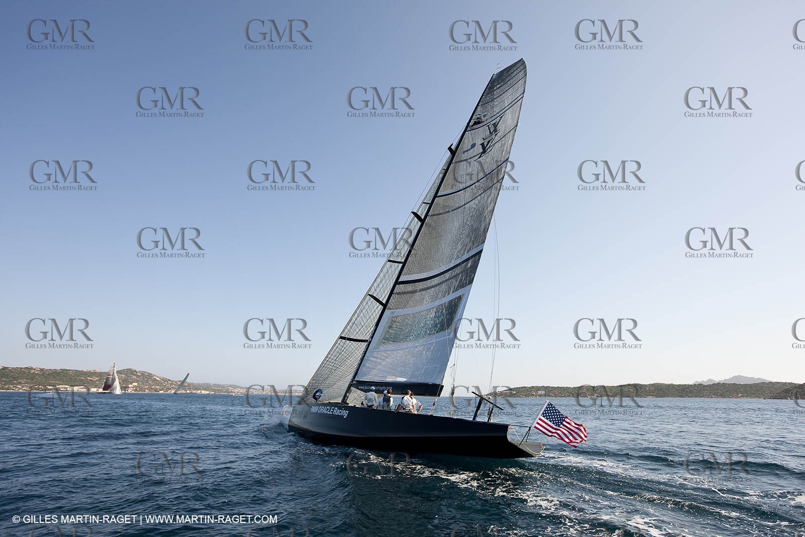 18 05 2010 - La Maddalena (ITA, Sardinia) Louis Vuitton Trophy - BMW ORACLE Racing - Training