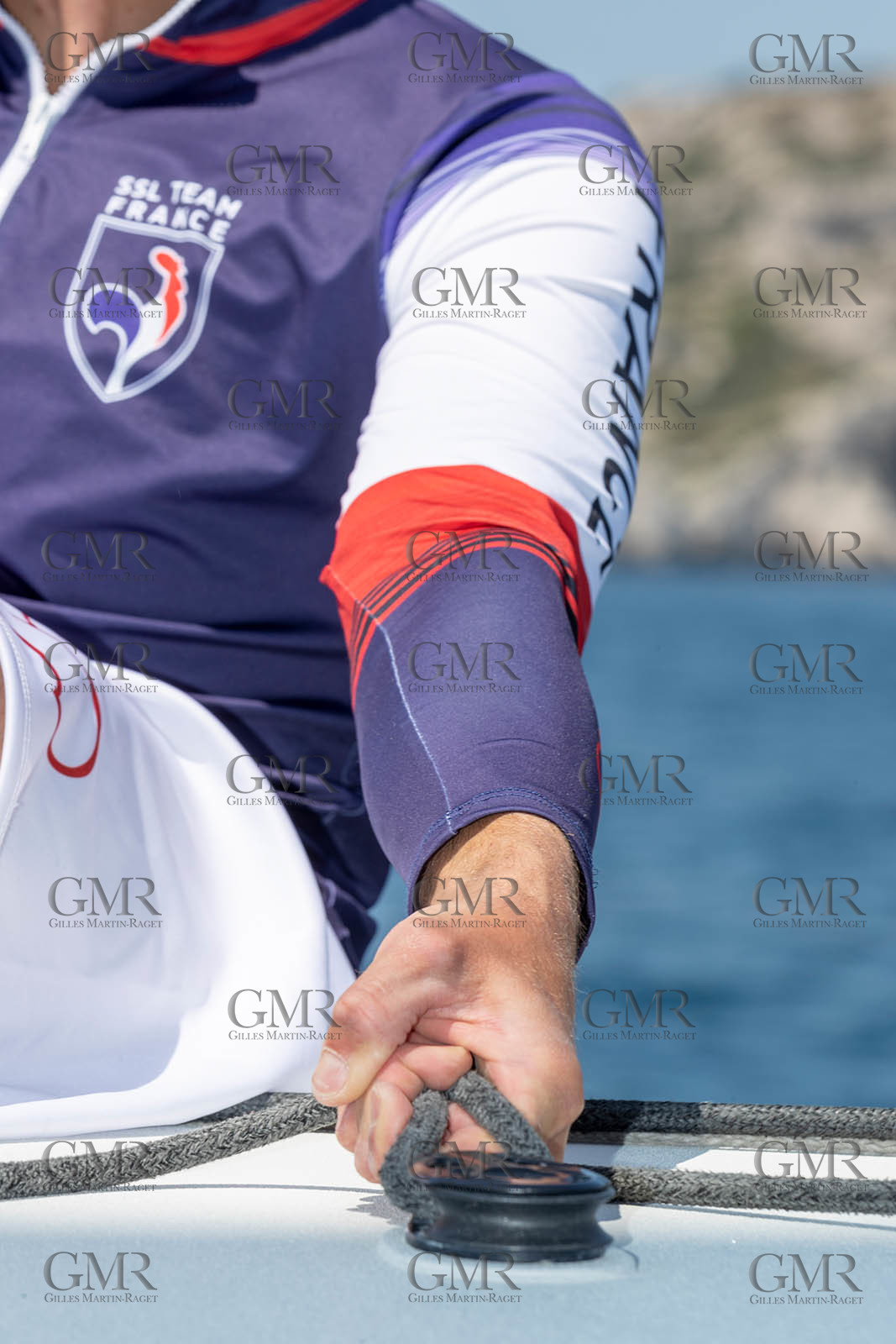 07 06 2021, Marseille (FRA,13), SSL Team France, Entraînement à bord de Tonerre de Glenn