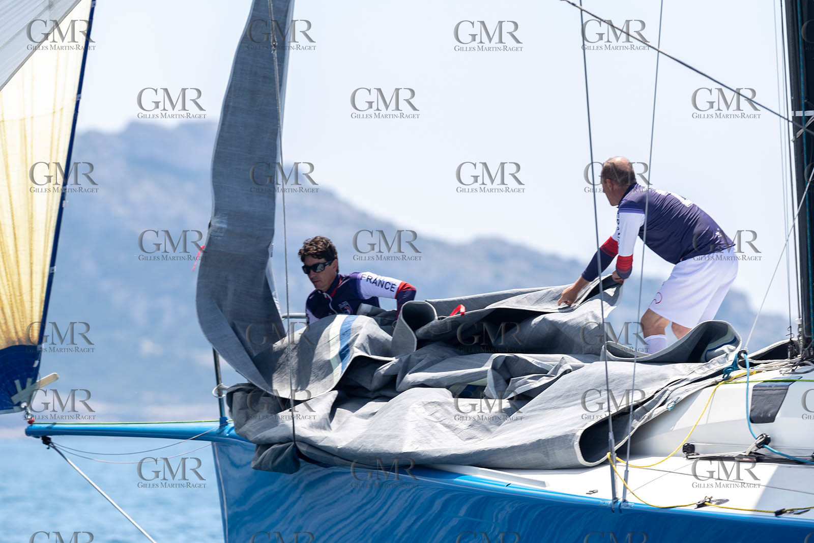 07 06 2021, Marseille (FRA,13), SSL Team France, Entraînement à bord de Tonerre de Glenn