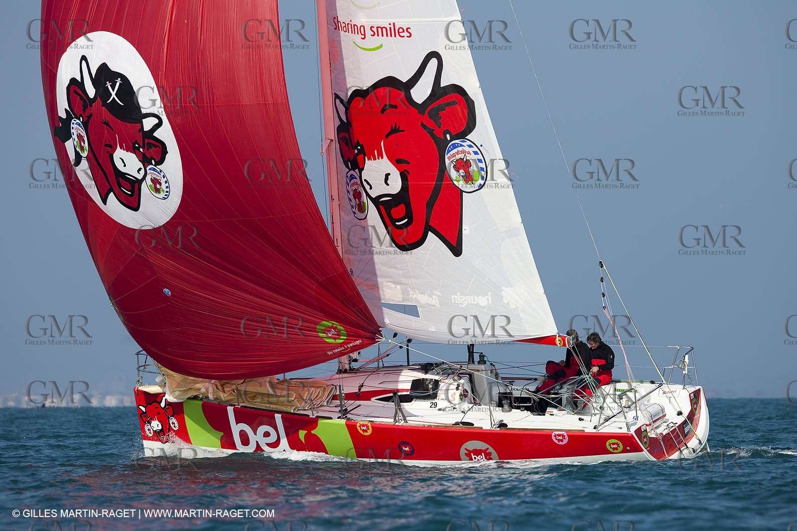 13 03 2010 -  La Grande Motte   Port Camargue (FRA) - Groupe Bel - Kito de Pavant   Sebastien Audigane training for Transat AG2R