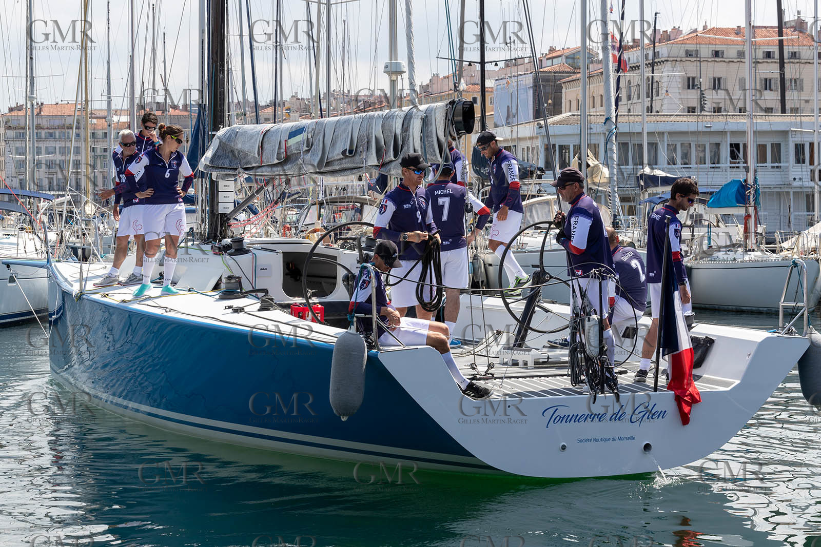07 06 2021, Marseille (FRA,13), SSL Team France, Entraînement à bord de Tonerre de Glenn
