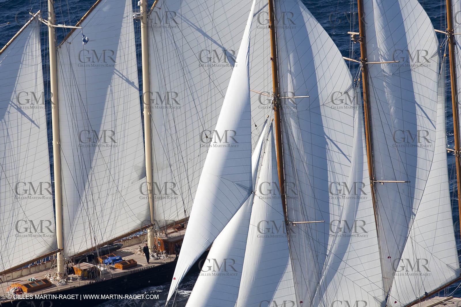 27 09 2010 - Saint Tropez (FRA,83) - Voiles de Saint Tropez - Creole vs Atlantic