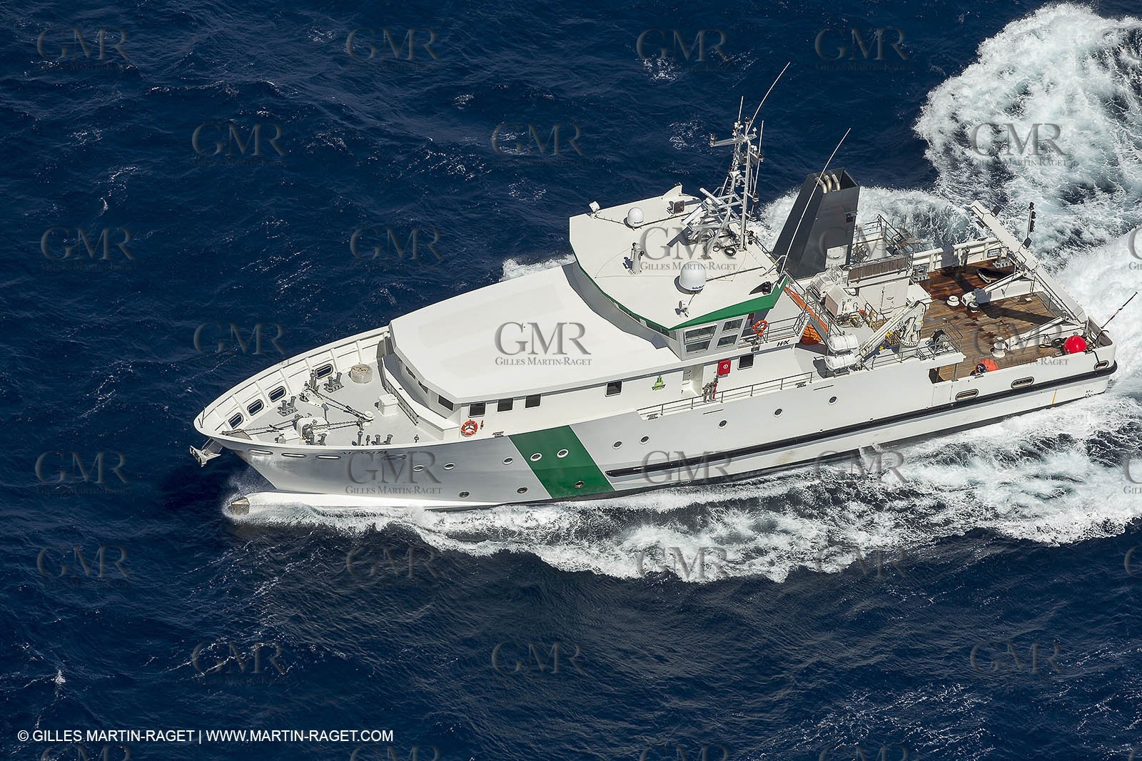 Al Azizi -  H2X boatyard - Oceanographjic research ship - Sea trials off La Ciotat (FRA,13) - 29 07 2014