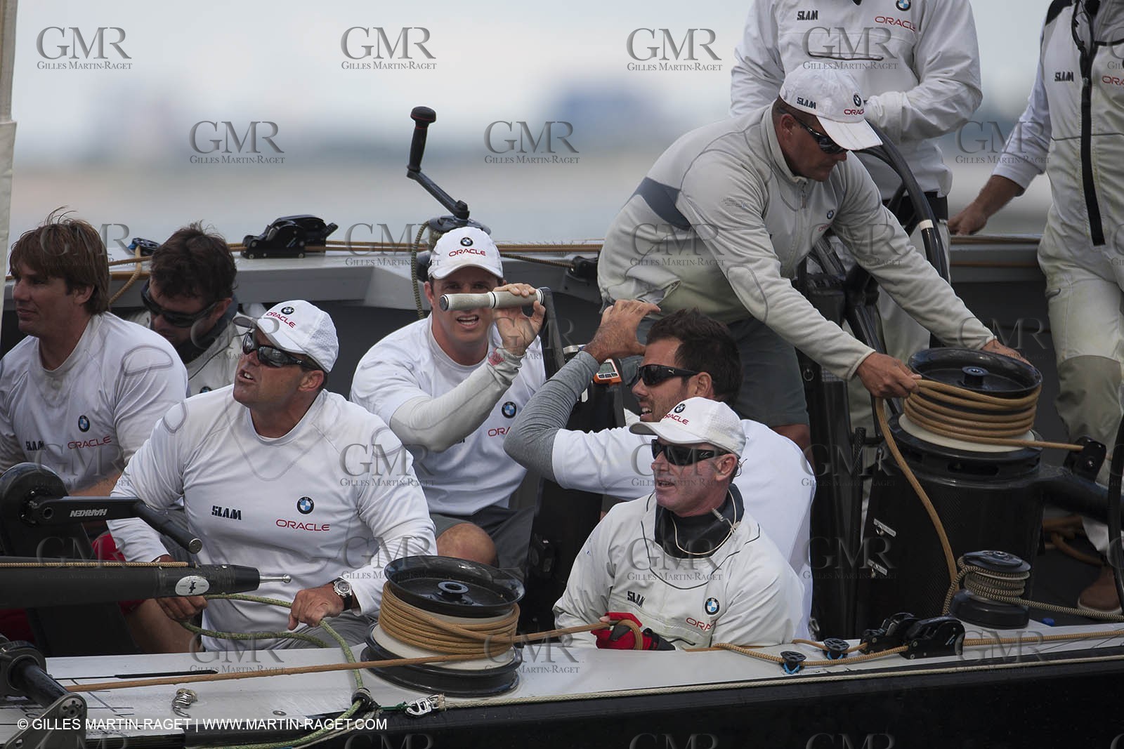 04 08 2010 - Cowes (UK, IOW) - The 1851 Cup -  BMW ORACLE Racing - Day 2.