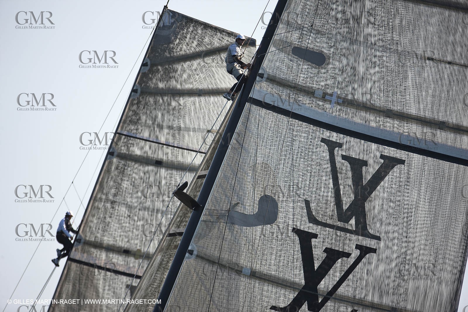 18 05 2010 - La Maddalena (ITA, Sardinia) Louis Vuitton Trophy - BMW ORACLE Racing - Training