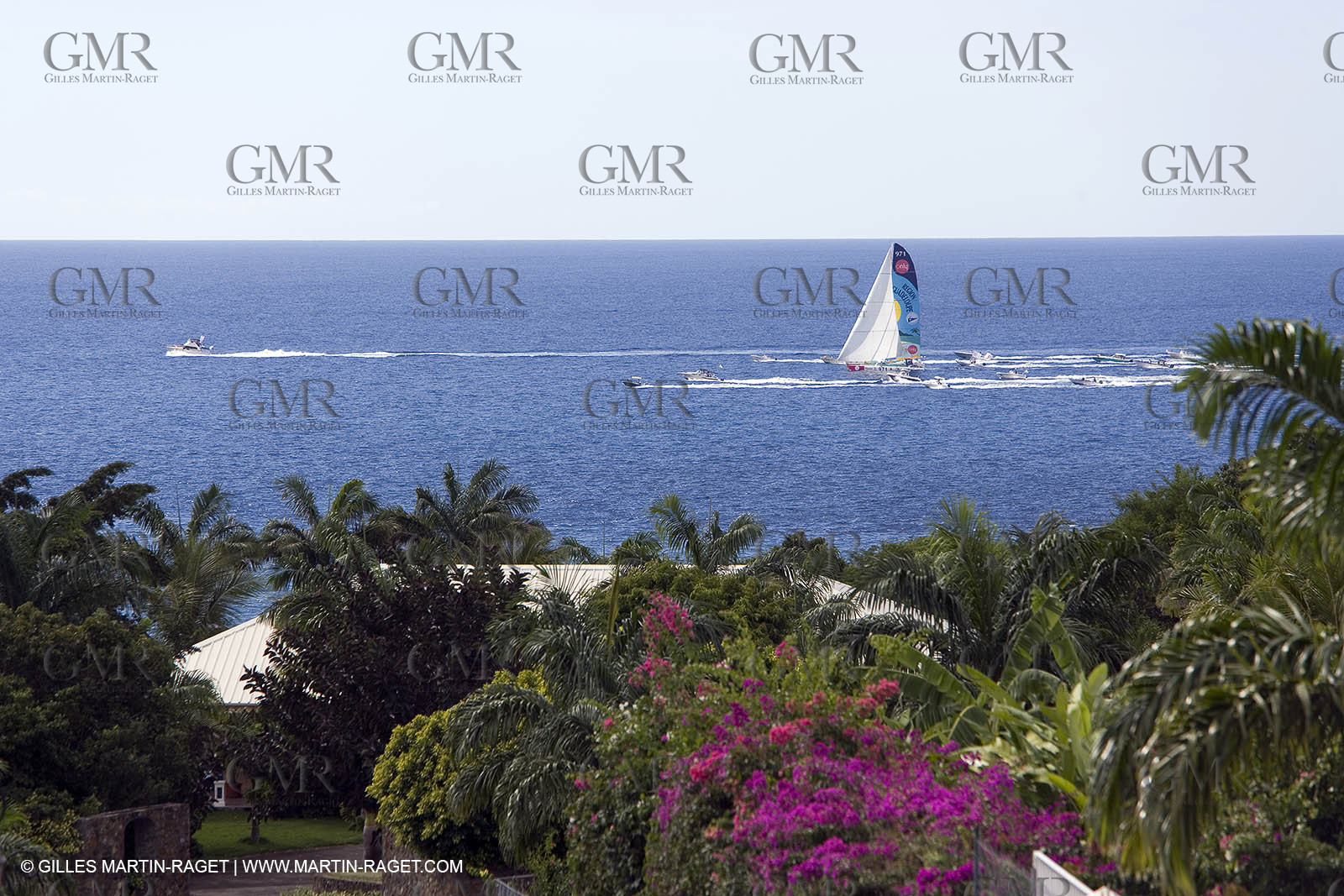 06 11 2006 - Pointe à Pitre Guadelupe (FRA) - Route du Rhum 2006 arrival Thelier Claude (Region Guadeloupe)