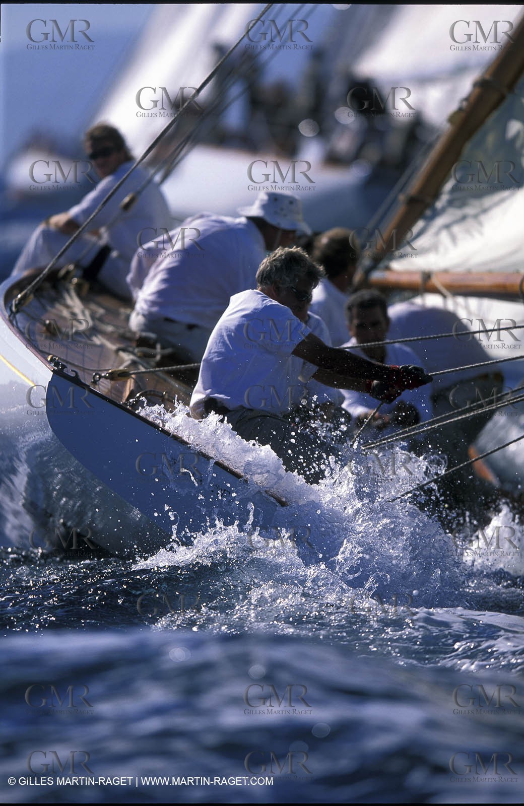 Sailing, Classic yachts, Voiles de Saint-Tropez 2003