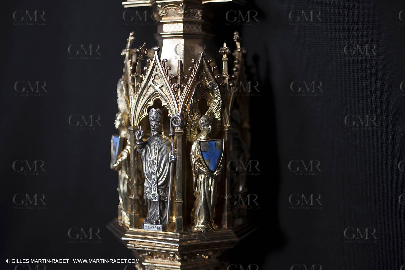 04 02 2013 - Marseille(FRA,13), Notre Dame de la Garde,liturgical silverware