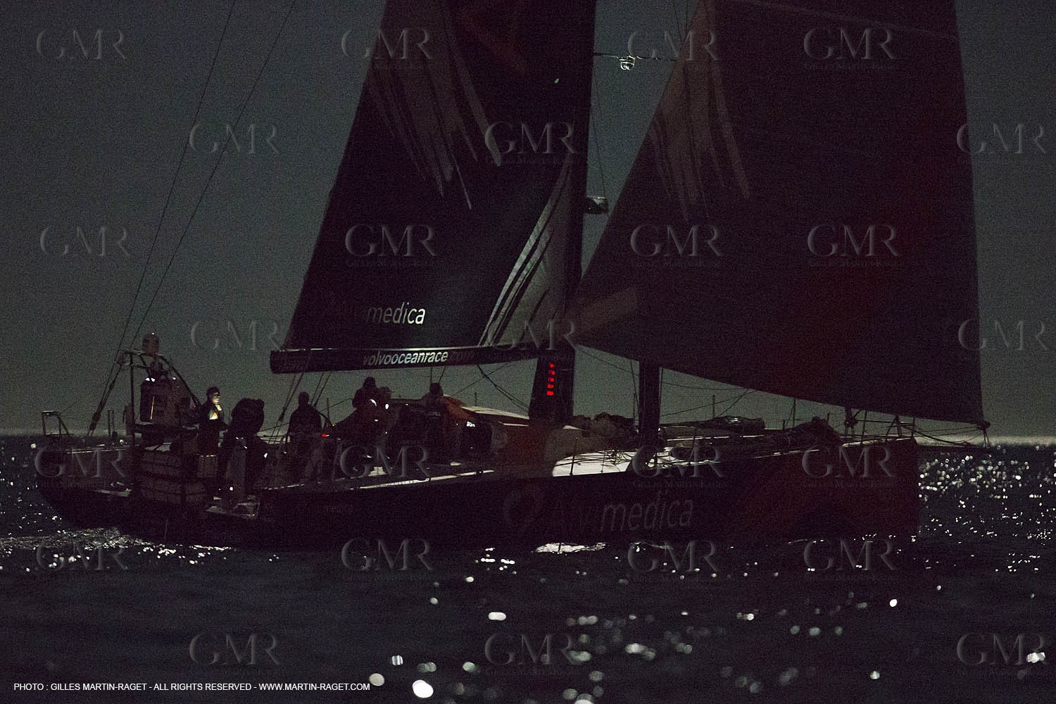 07 11 2014, Capetown (ZAF), Volvo Ocean Race 2014-15, Team Alvimedica finish and arrival in Cape Town