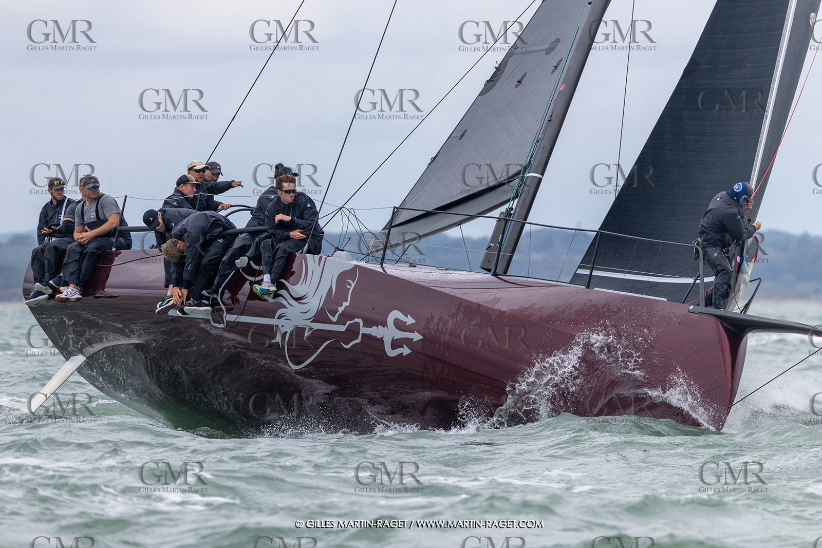 22 07 2025, Cowes (UK, IOW), Admiral's Cup 2025, Inshore Races 1 & 2,
