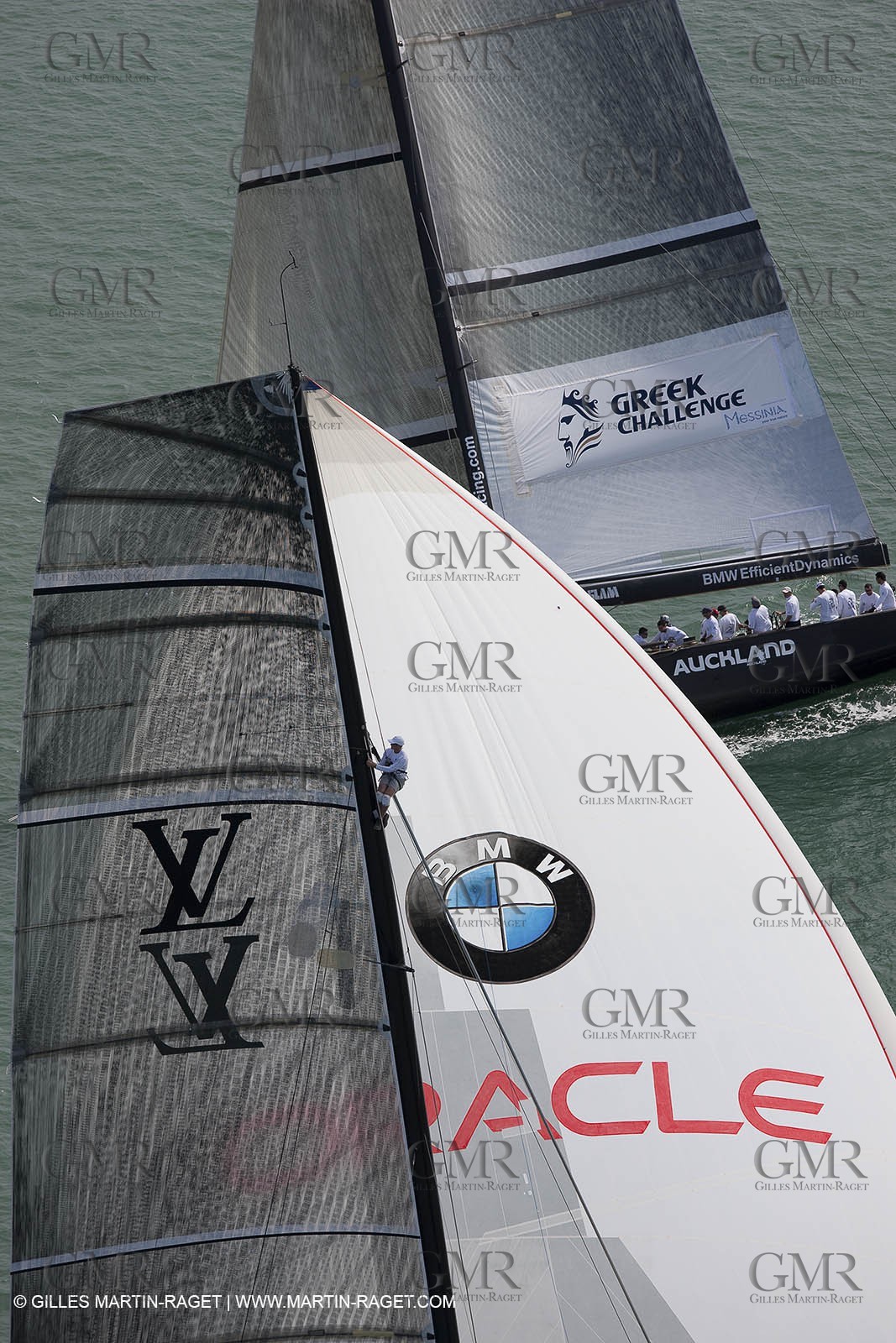 29 01 2009 - Auckland (NZL) -  Louis Vuitton Pacific Series - BMW ORACLE Racing - Training