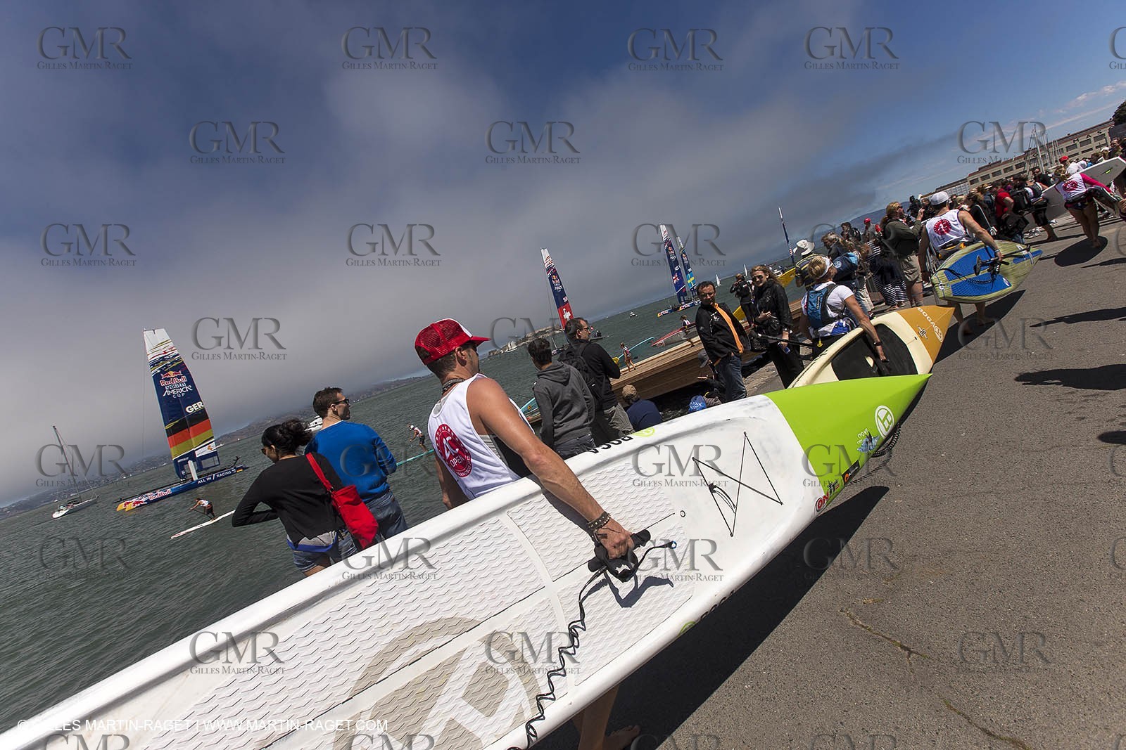 31 08 2013 - San Francisco (USA,CA) - 34th America's Cup - AC Open - Stand Up Paddle
