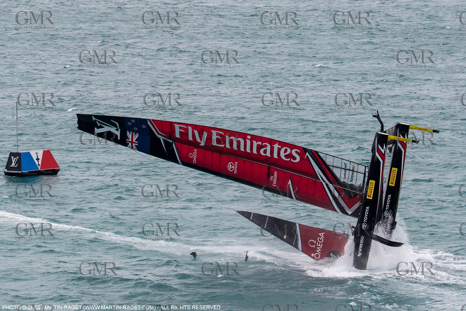 06 06 2017 - Bermuda (BDA) - 35th America's Cup Bermuda 2017 - Louis Vuitton America's Cup Playoffs semi-finals, Day 3