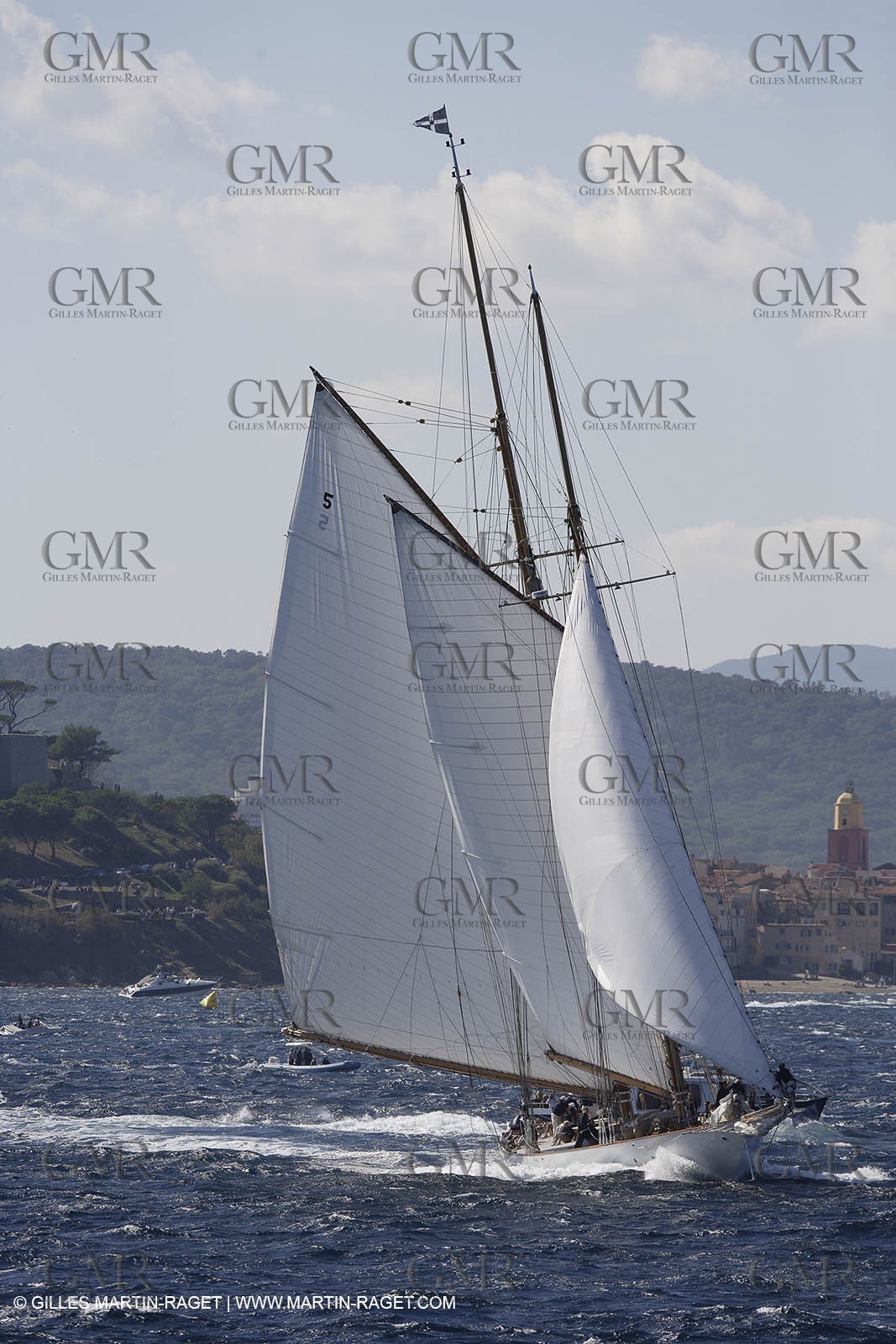 07 10 2006 - Saint Tropez (Fr) - Voiles de Saint Tropez 2006 - Classic Yachts - Eleonora Eleonora -