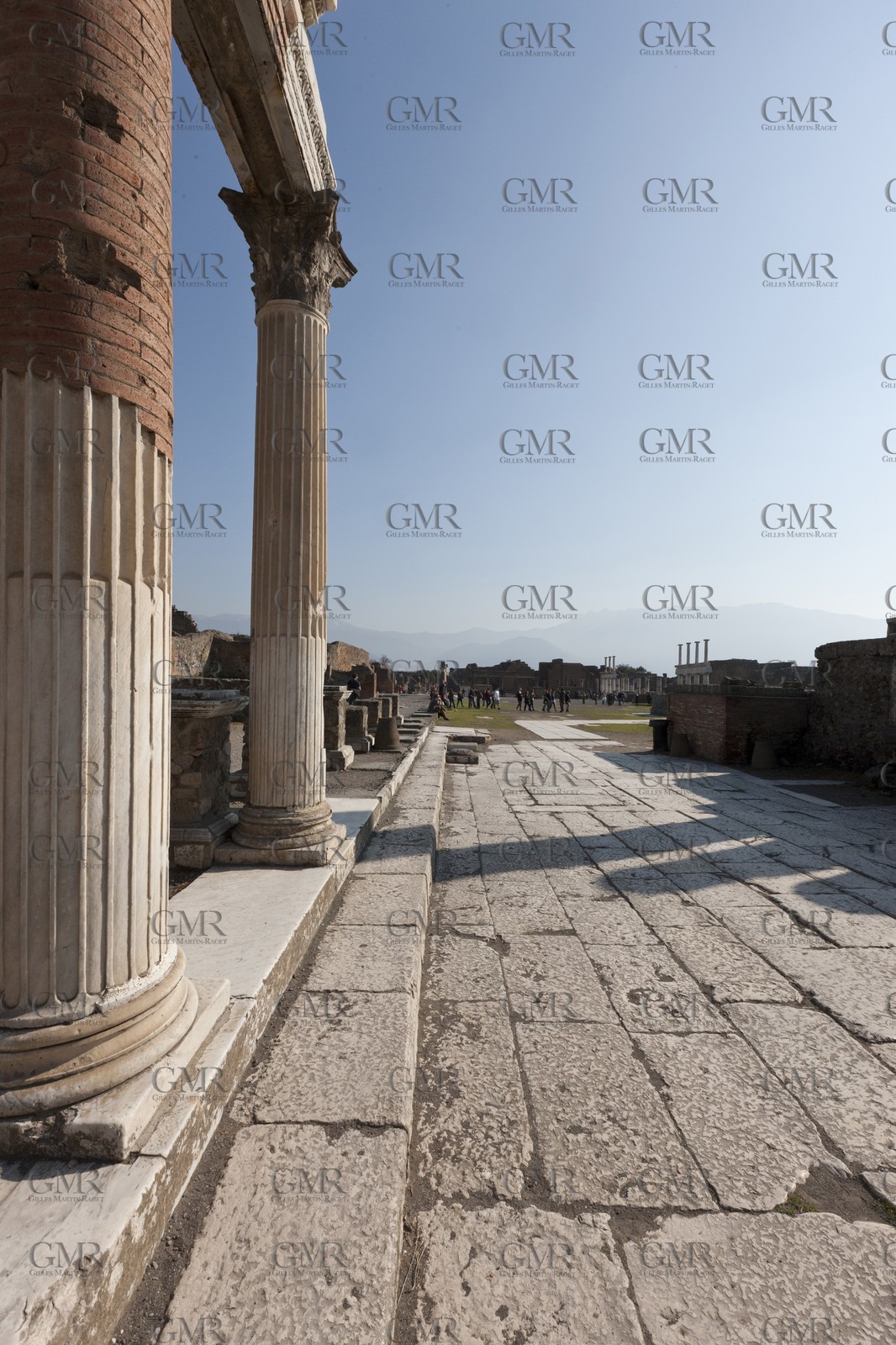 24 02 2012 - Naples (ITA) - 34th America's Cup - America's Cup World Series Naples 2012 - Naples Preview - Pompei roman ruins