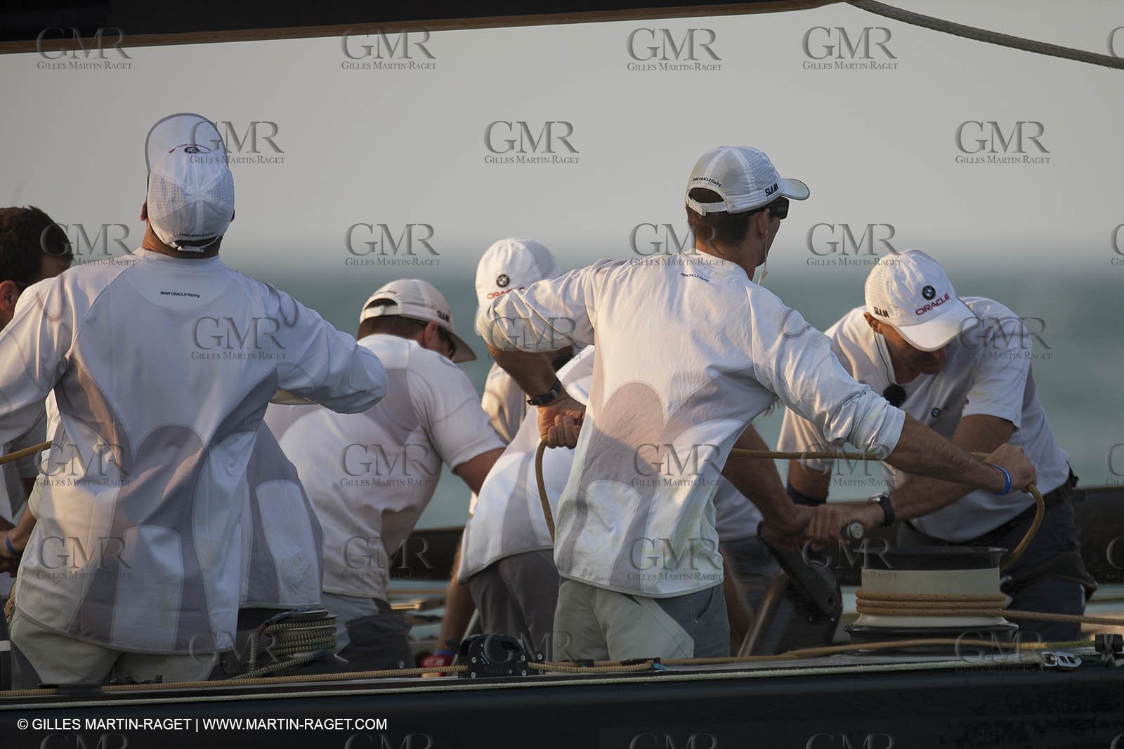 14 11 2010 - Dubai (UAE) - Dubai Louis Vuitton Trophy -  BMW ORACLE Racing - Training - Race Day 1