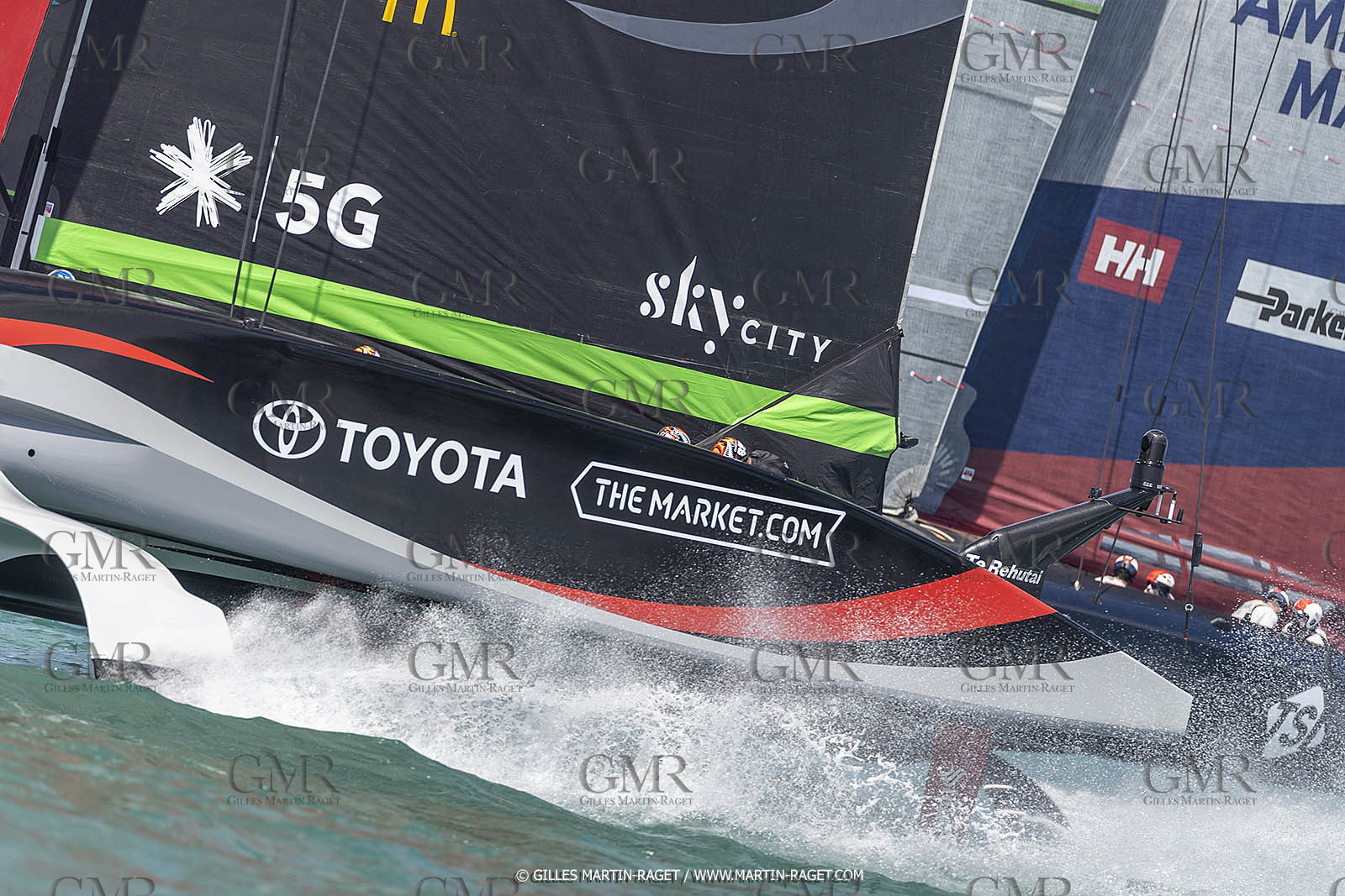 12 01 2021, Auckland (NZL), 36th America's Cup, Practice Racing