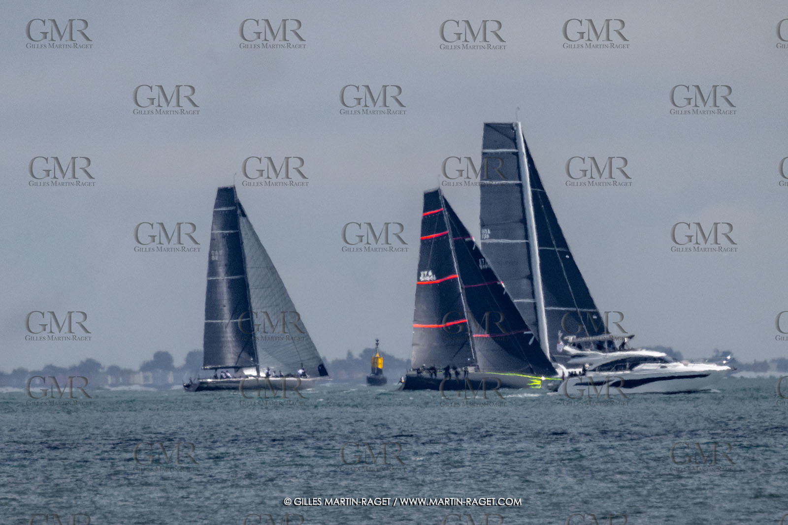 19 07 2025, Cowes (UK, IOW), Admiral's Cup 2025, Channel Race Start