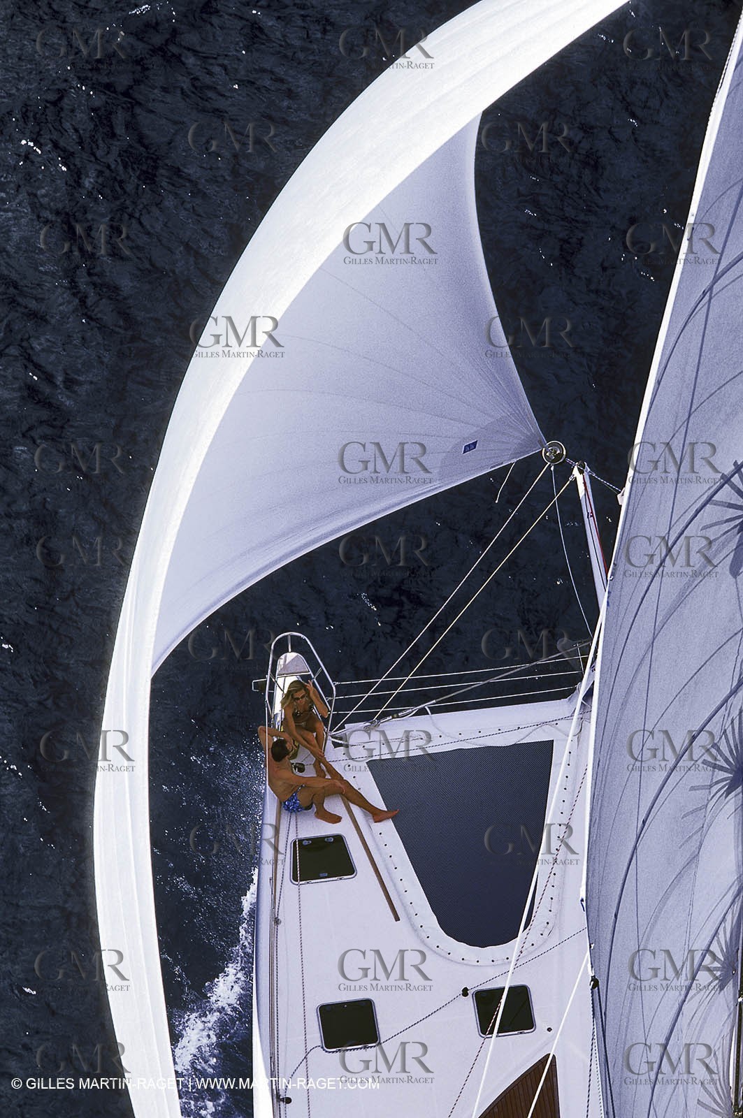 Cruising multihull sailing