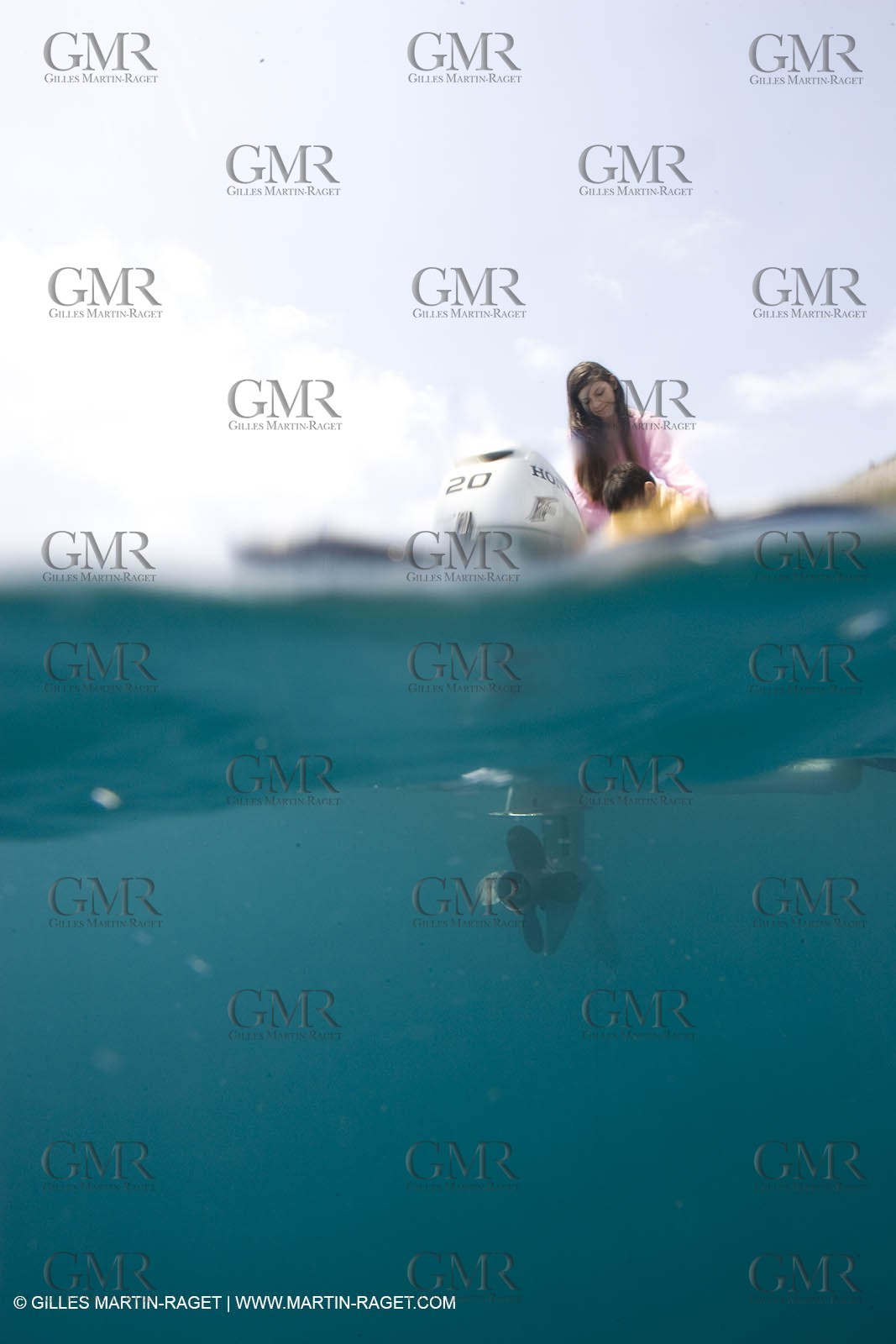 Motor boat mooring
