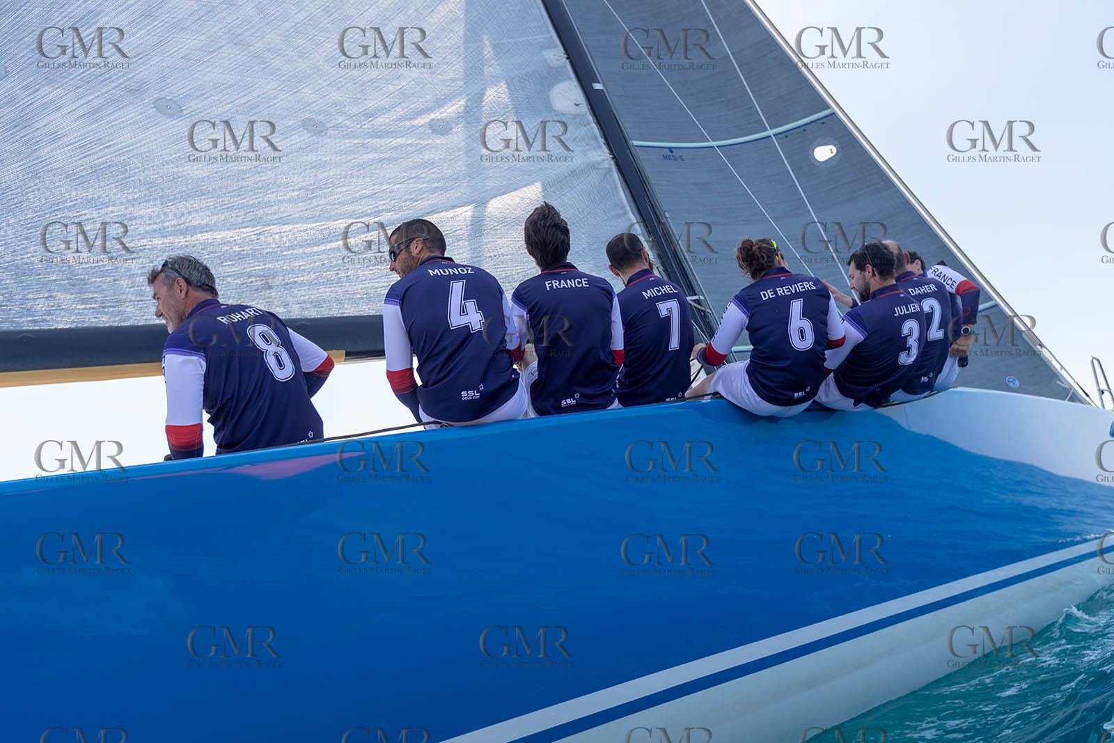 07 06 2021, Marseille (FRA,13), SSL Team France, Entraînement à bord de Tonerre de Glenn