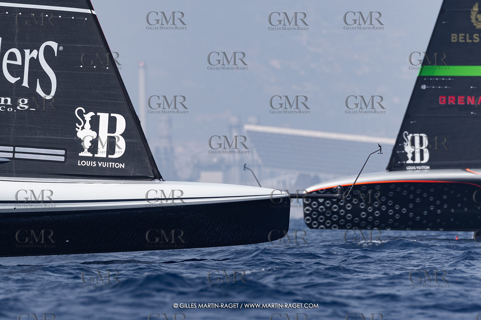 22 08 2024, Barcelona (ESP), Louis Vuitton 37th America's Cup, Louis Vuitton Preliminary Regatta, Race Day 1