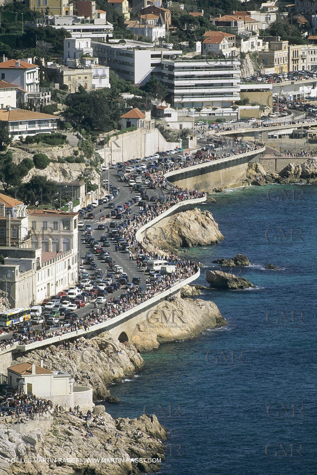 France, Provence, Marseille, villages-quartiers, Corniche Kennedy
