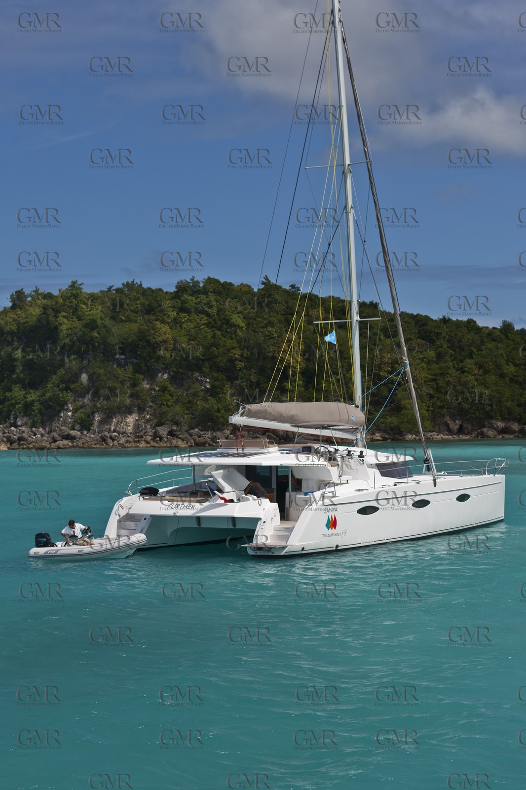 31 01 2012 - Marie-Galante (West Indies) - Fountaine-Pajot -  Sanya 57