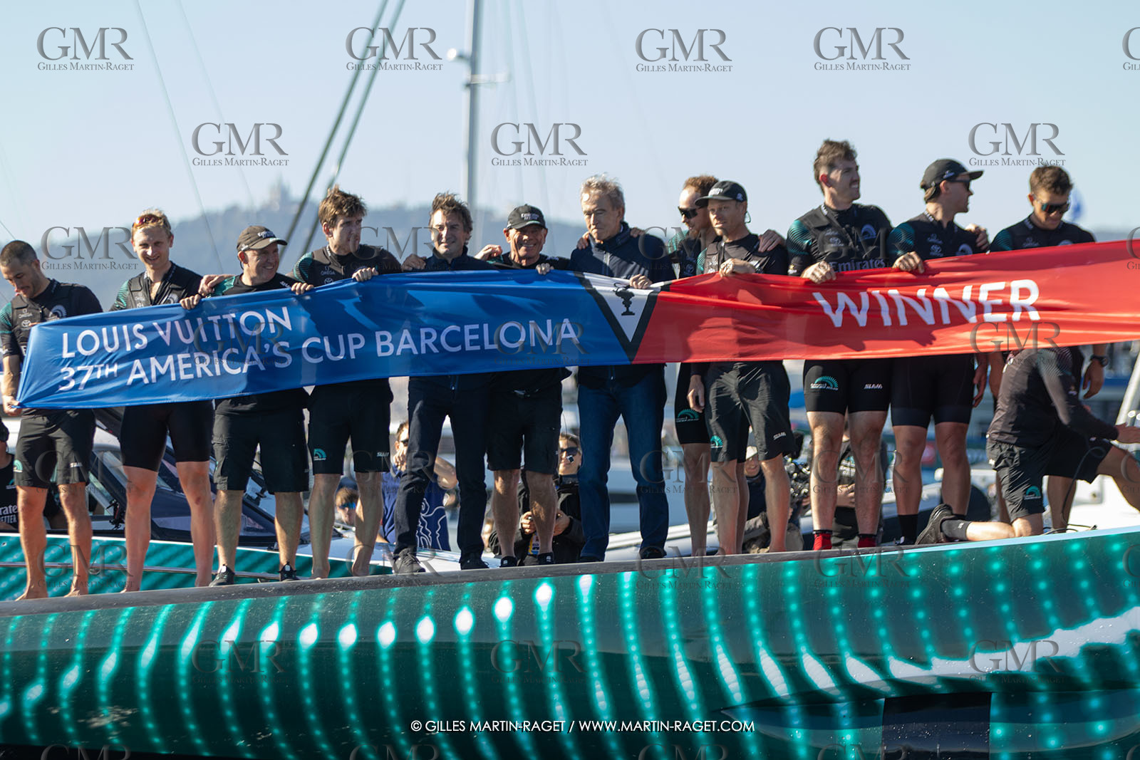 19 10 2024, Barcelona (ESP), Louis Vuitton 37th America's Cup, Final Match, Race Day 6