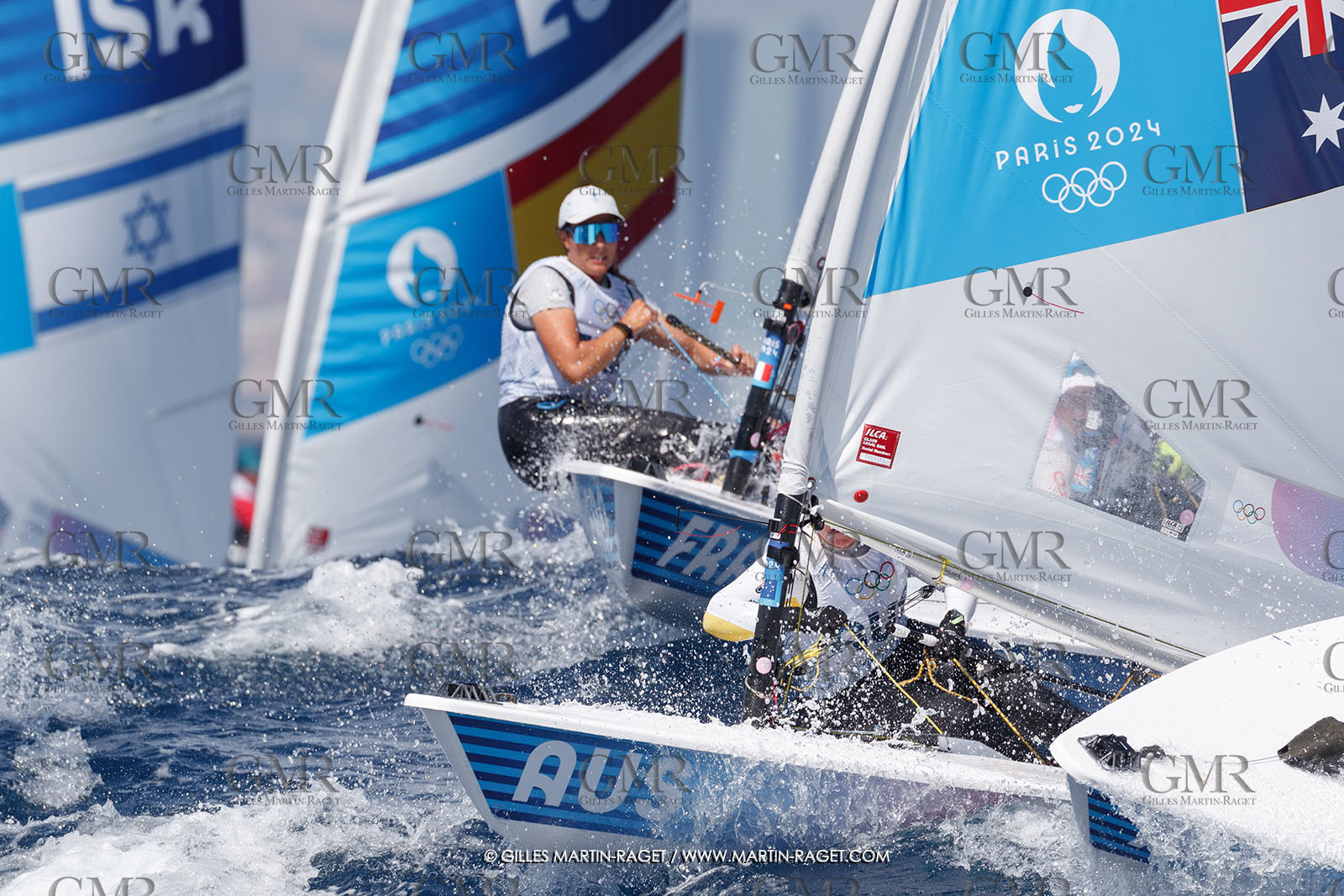 03 08 2024, Marseille (FRA), Paris 2024 Olympic Games, Sailing, Race Day 7