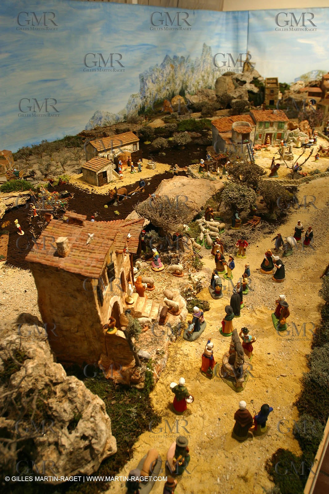 Great crib from les Saintes Maries de la mer (FRA, 13) for Christmas, December 2010