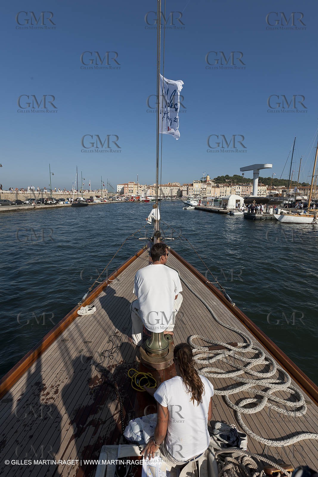 01 10 2011 - Saint Tropez (FRA,13) - Voiles de Saint Tropez 2011 - Classic Yachts - Day 5 - Onboard Mariquita