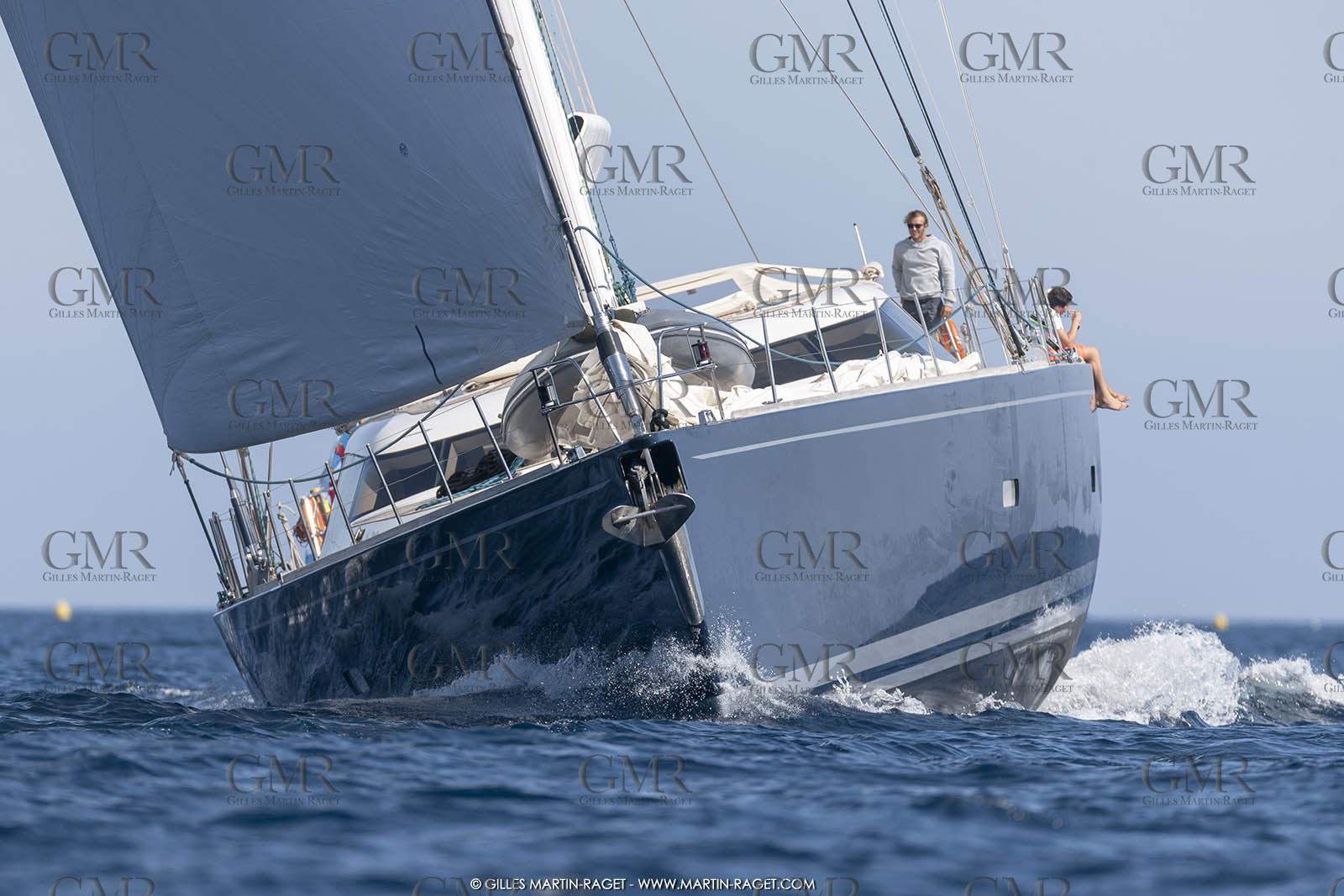 29 09 2018, Saint-Tropez (FRA,83), Voiles de Saint-Tropez 2019, Arrival Cannes-Saint-Tropez and trainings