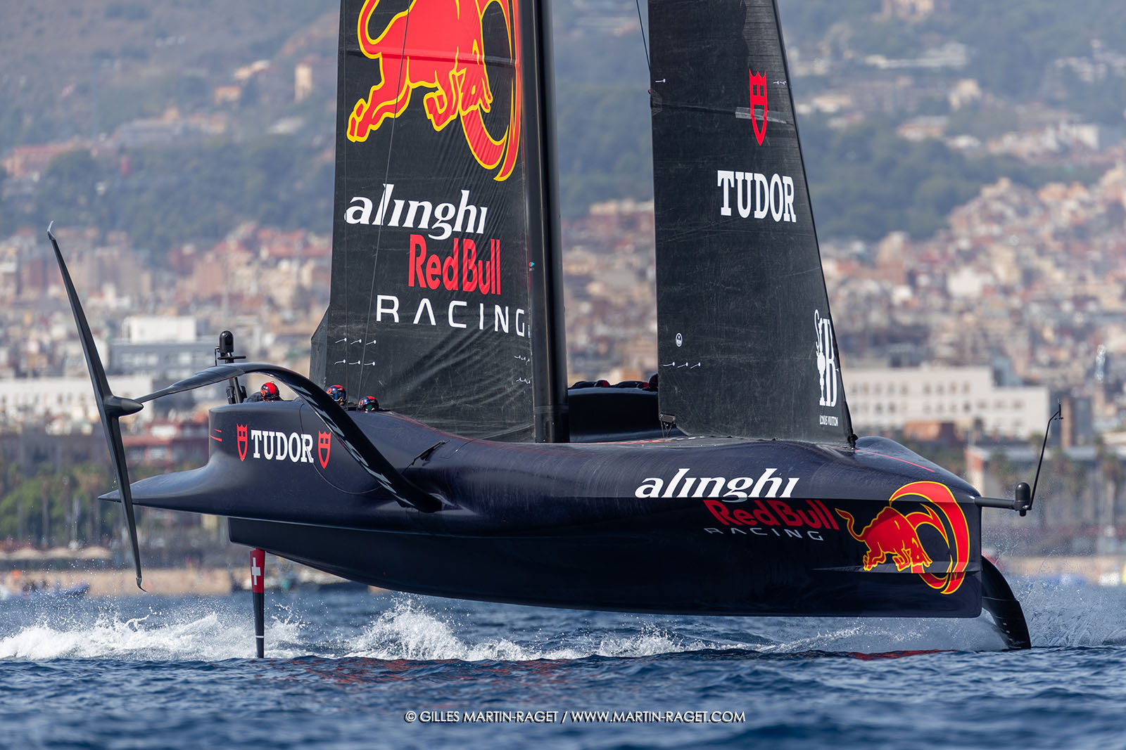 16 09 2024, Barcelona (ESP), 37th America's Cup, Louis Vuitton Cup Semi-final, Race Day 3