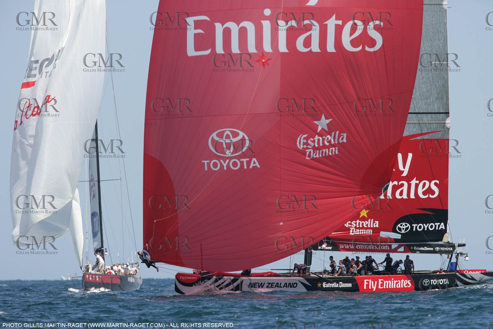 03 06 2007-Valencia (Spain)- 32nd America's Cup - Louis Vuitton Cup Final - Day3