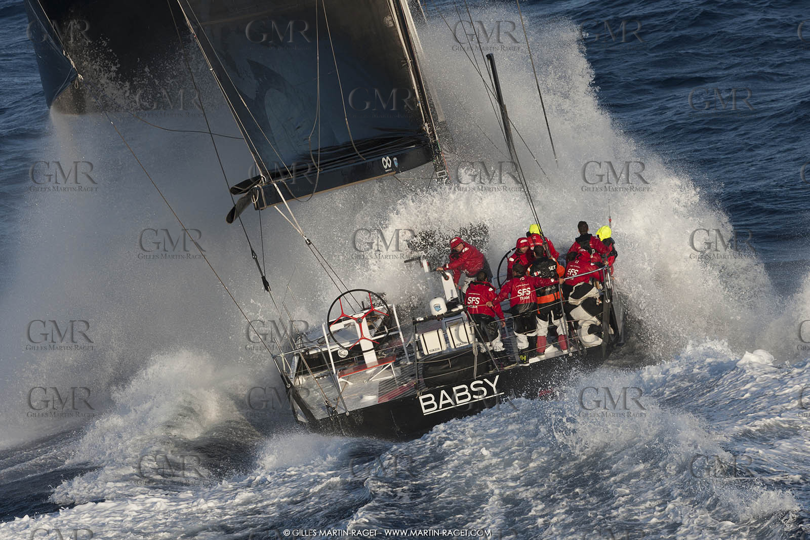 09 10 2017, Calvi (FRA,20), VOR 70 Babsy, Tentative de record autour de la Corse à la voile, skipper Franck Cammas