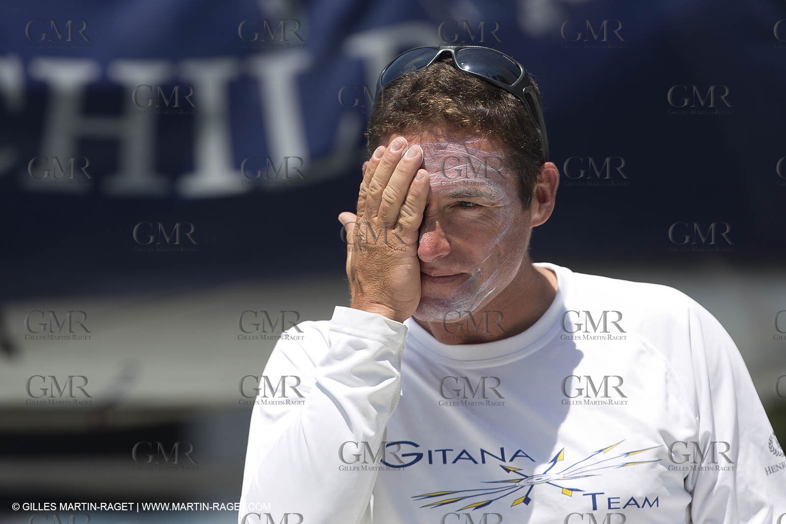 05 07 2012 - New York (USA) - Ocean Krys Race - Speed runs in fornt of NY city