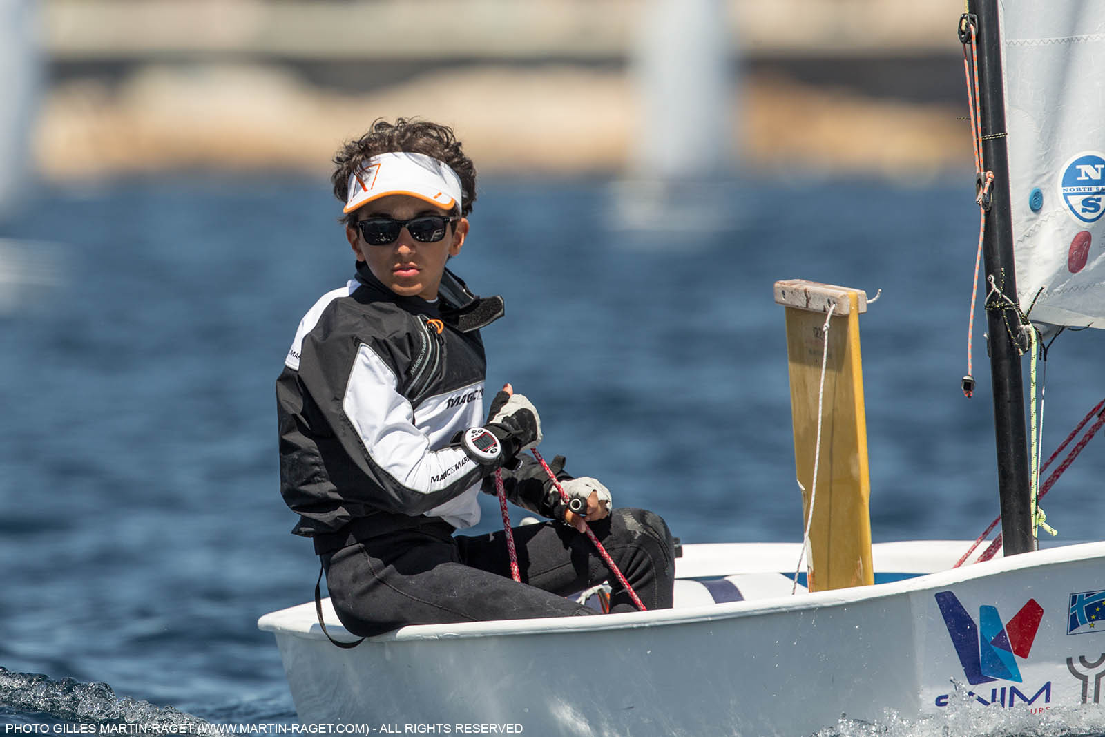 14 04 2016, Marseille (FRA,13), SNIM Dériveurs, Coupe Internationale de Printemps Optimist, Day 4
