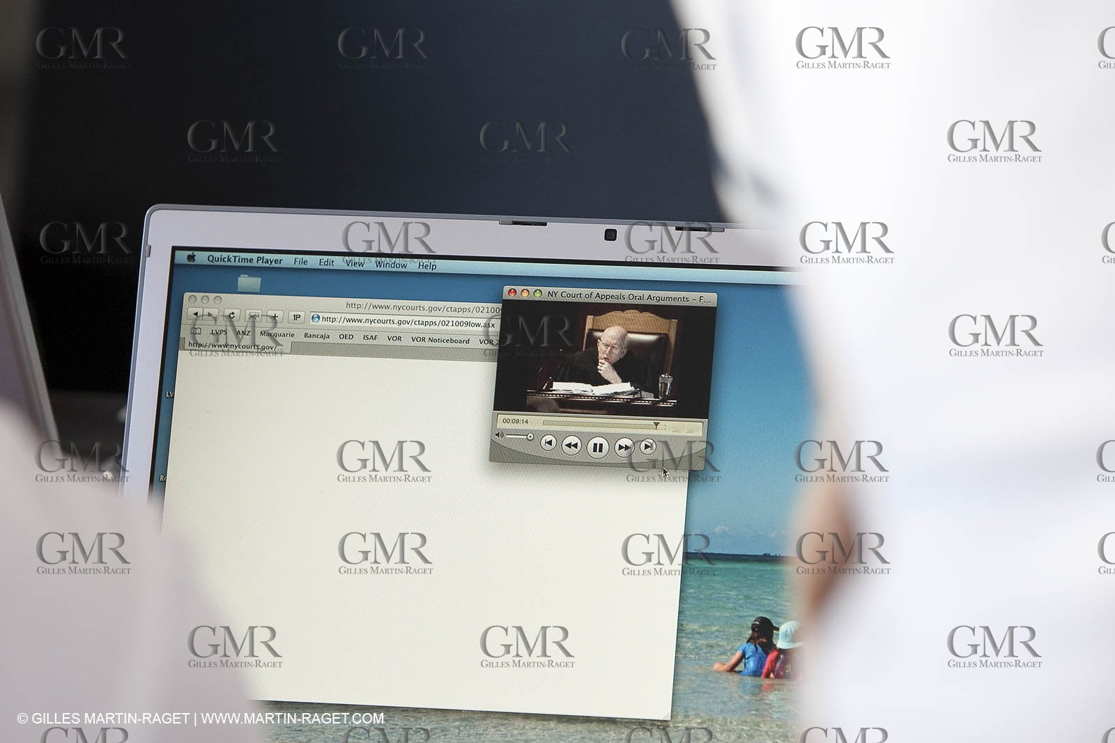 11 02 2009 - Auckland (NZL) -  Louis Vuitton Pacific Series -  Racing Day 11 - sail off