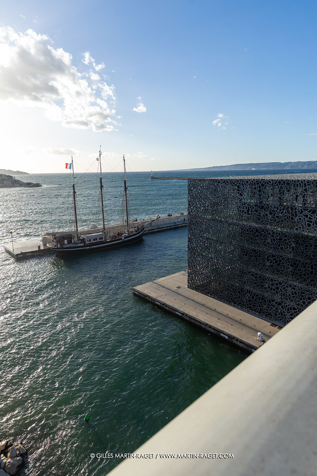 23 10 2025, Marseille (FRA), MED25 - Armada pour la Paix - Le Bel Espoir ammaré au Mucem