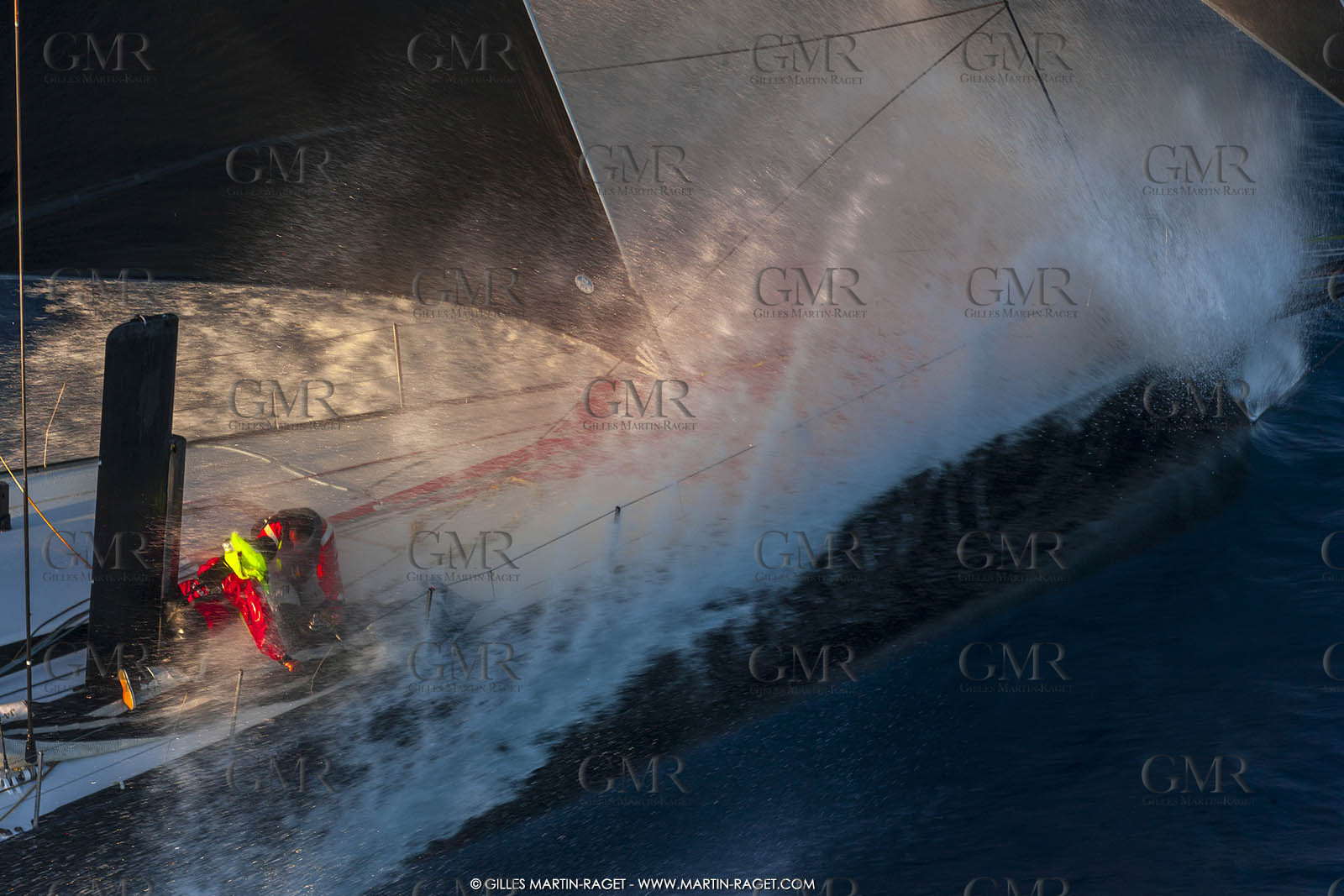 09 10 2017, Calvi (FRA,20), VOR 70 Babsy, Tentative de record autour de la Corse à la voile, skipper Franck Cammas