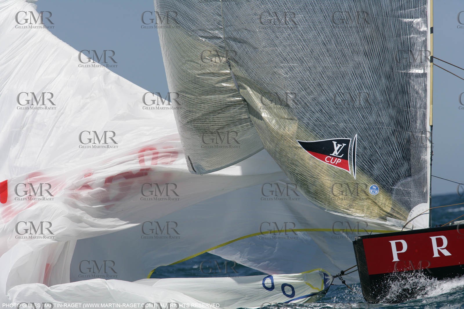 02 06 2007-Valencia (Spain)- 32nd America's Cup - Louis Vuitton Cup Final - Day 2