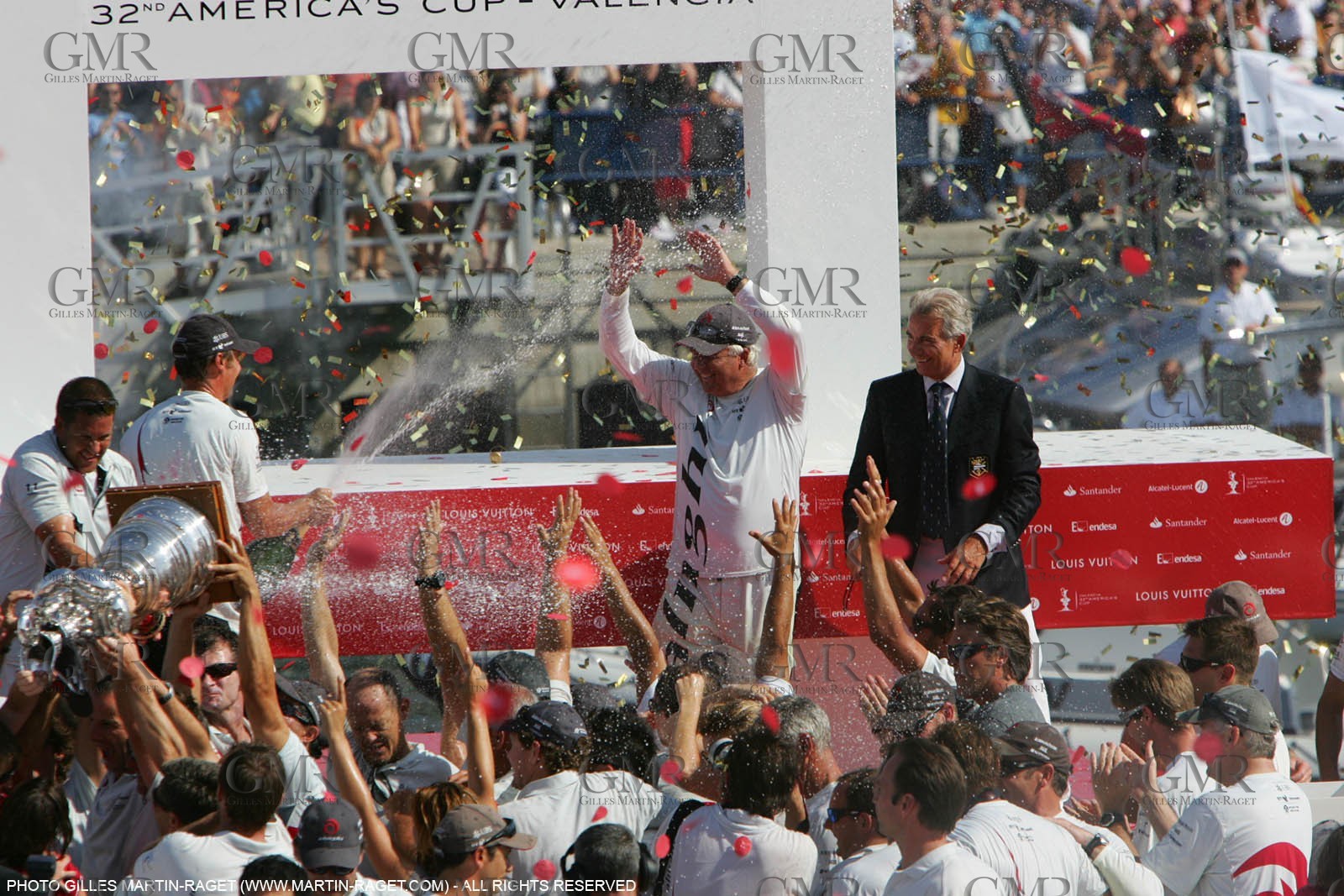 03 07 2007-Valencia (Spain)- 32nd America's Cup - Final Match - Day 8 - Alinghi vs Emirates Team New Zealand