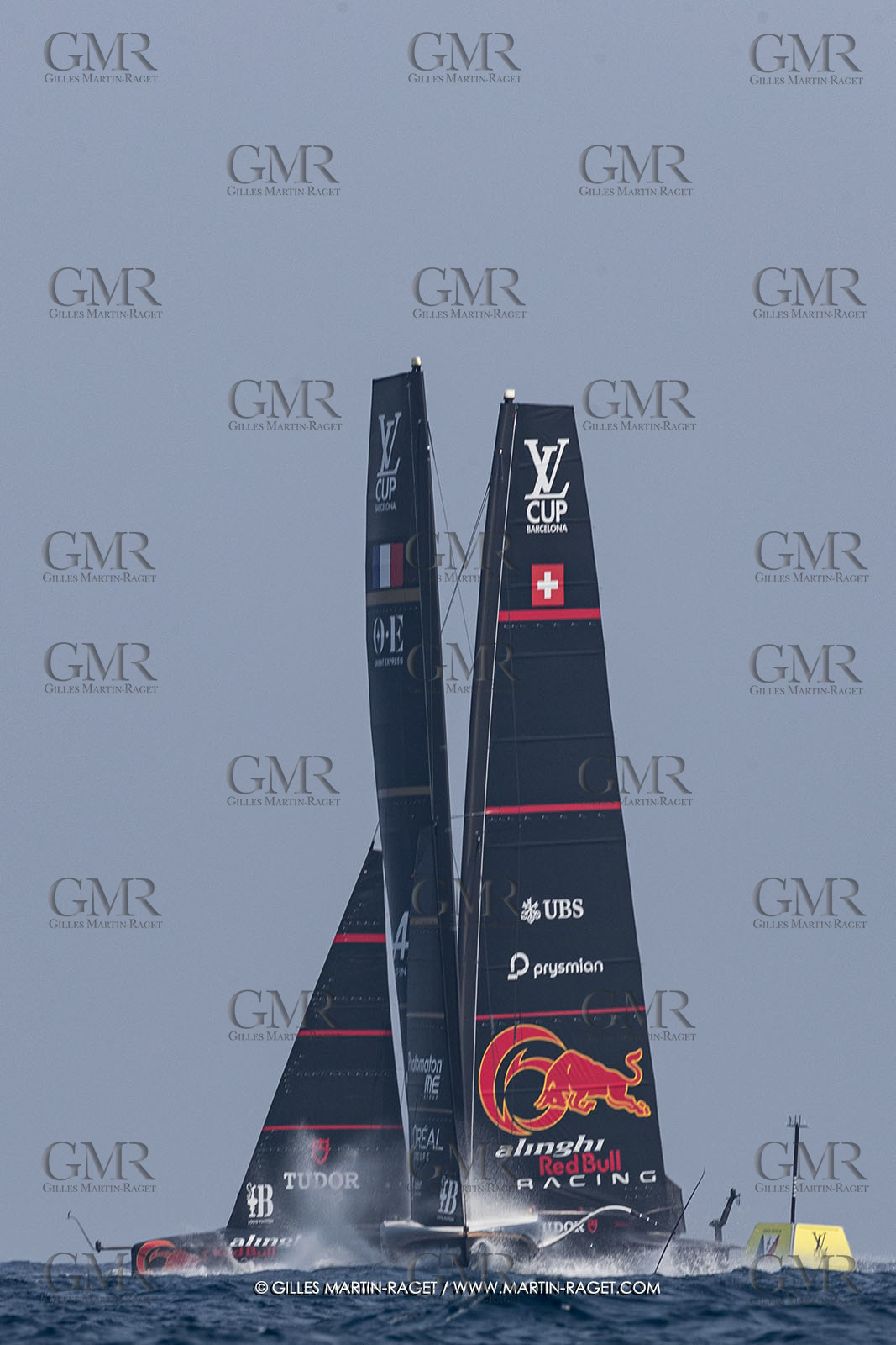 22 08 2024, Barcelona (ESP), Louis Vuitton 37th America's Cup, Louis Vuitton Preliminary Regatta, Race Day 1